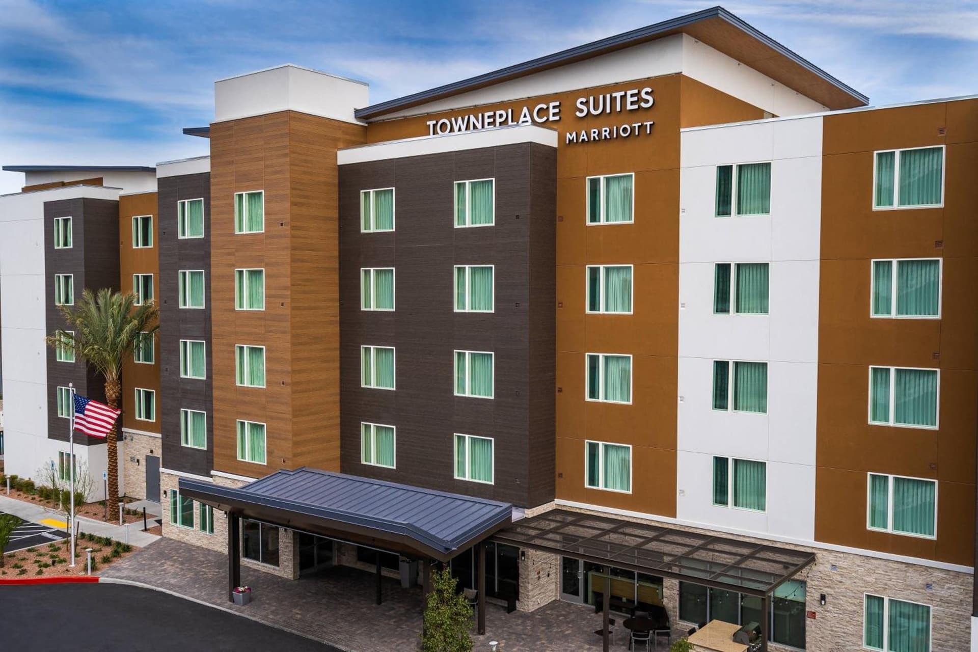 TownePlace Suites By Marriott Las Vegas Stadium District featured exterior or lobby in Las Vegas, NV — similar hotel