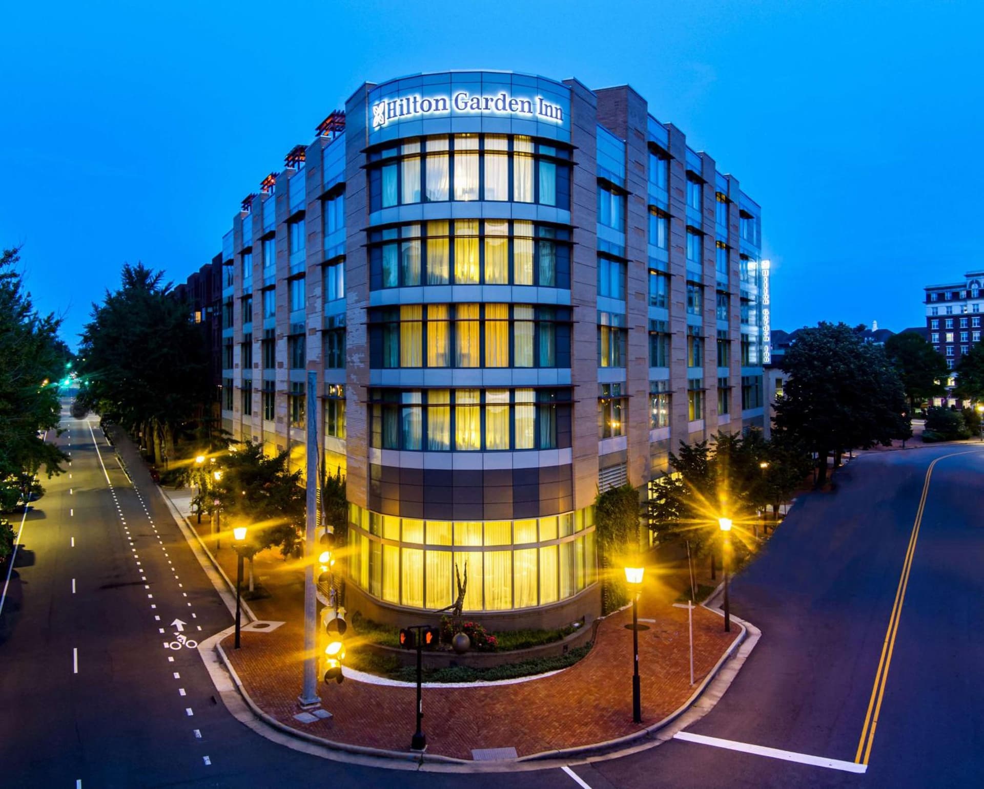 Hilton Garden Inn Alexandria Old Town National Harbor featured exterior or lobby in Alexandria, VA — similar hotel