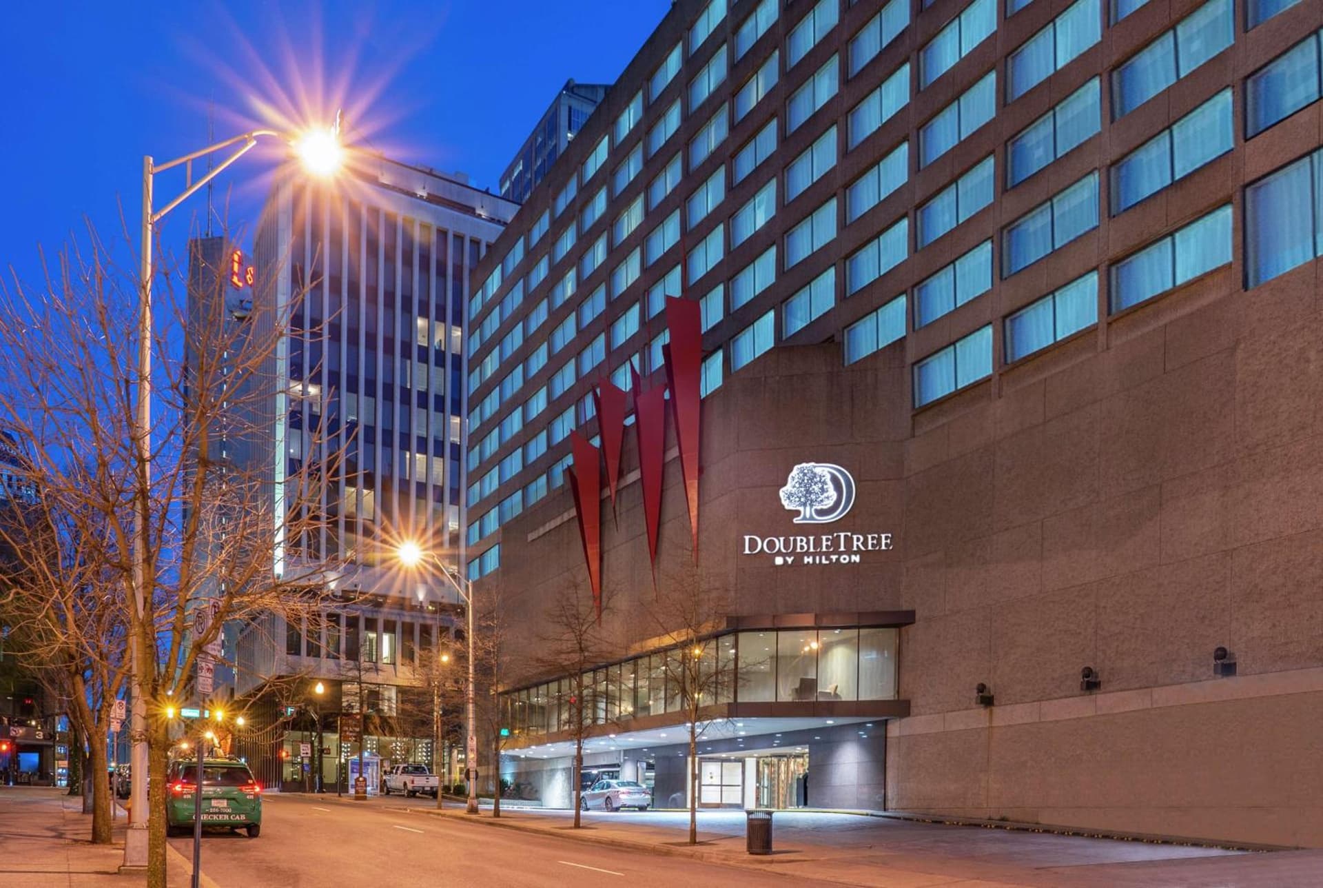 DoubleTree by Hilton Hotel Nashville Downtown property views in Nashville, TN — gallery photo 3