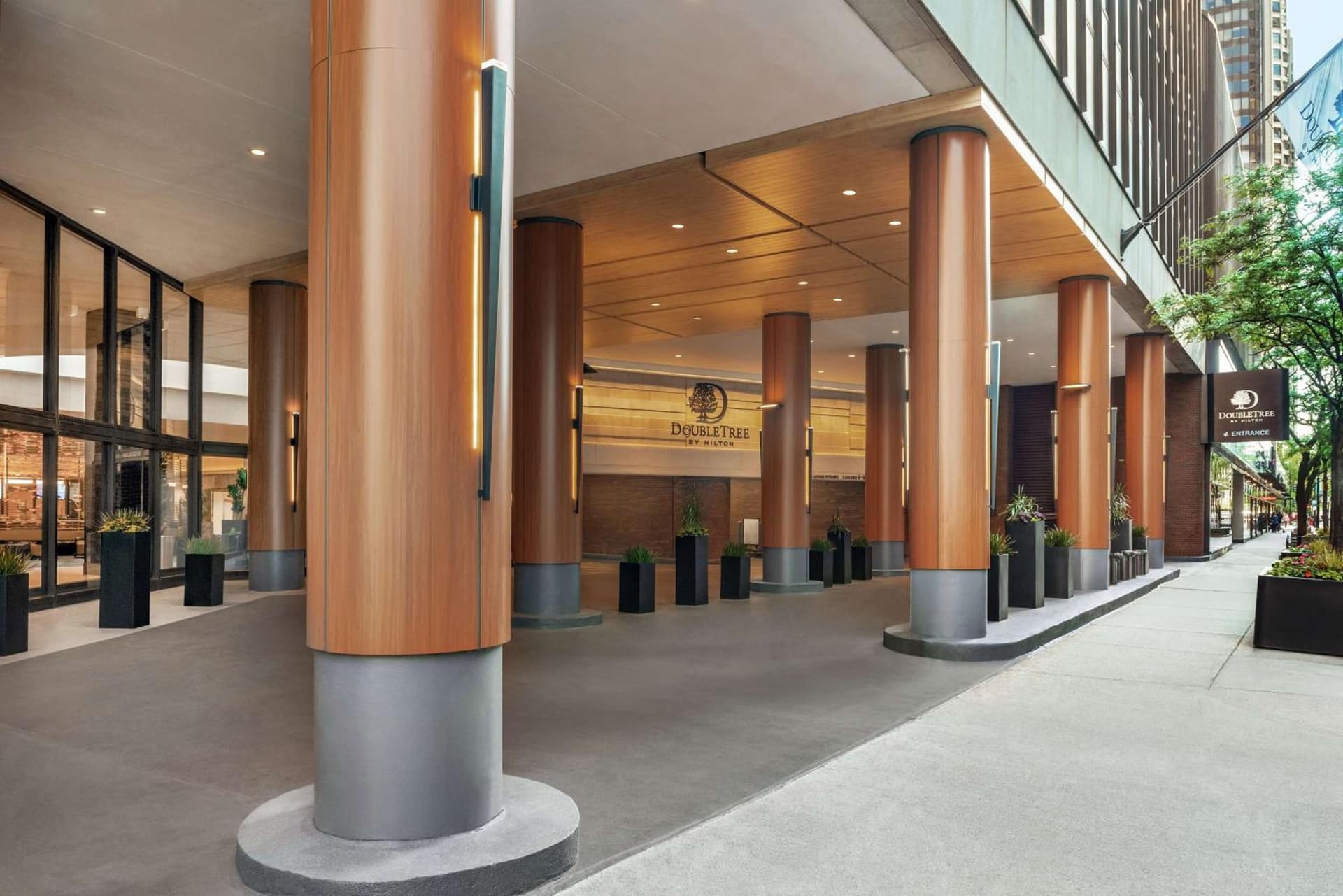 DoubleTree by Hilton Chicago Magnificent Mile featured exterior or lobby in Chicago, IL — similar hotel