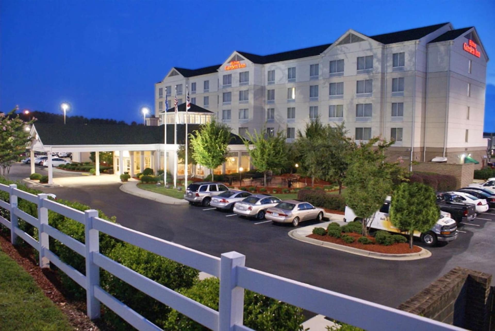 Hilton Garden Inn Charlotte North property views in Charlotte, NC — gallery photo 3