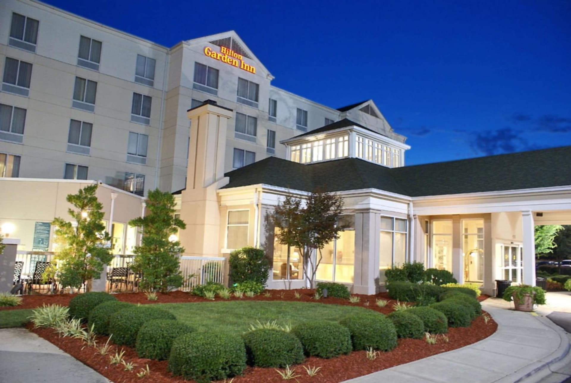 Hilton Garden Inn Charlotte North featured exterior or lobby in Charlotte, NC — similar hotel