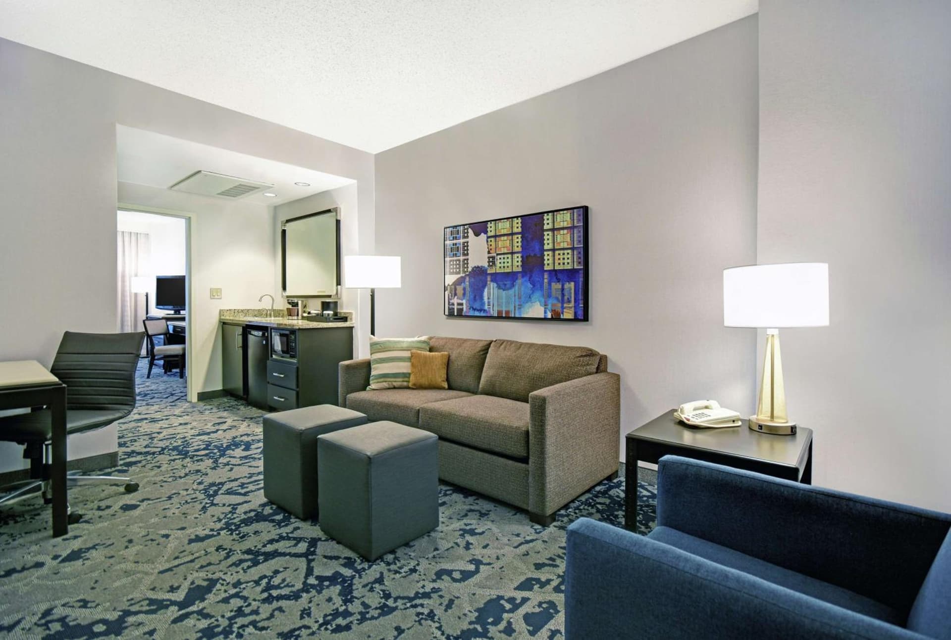 Embassy Suites Charleston interior in Charleston, WV — gallery photo 2
