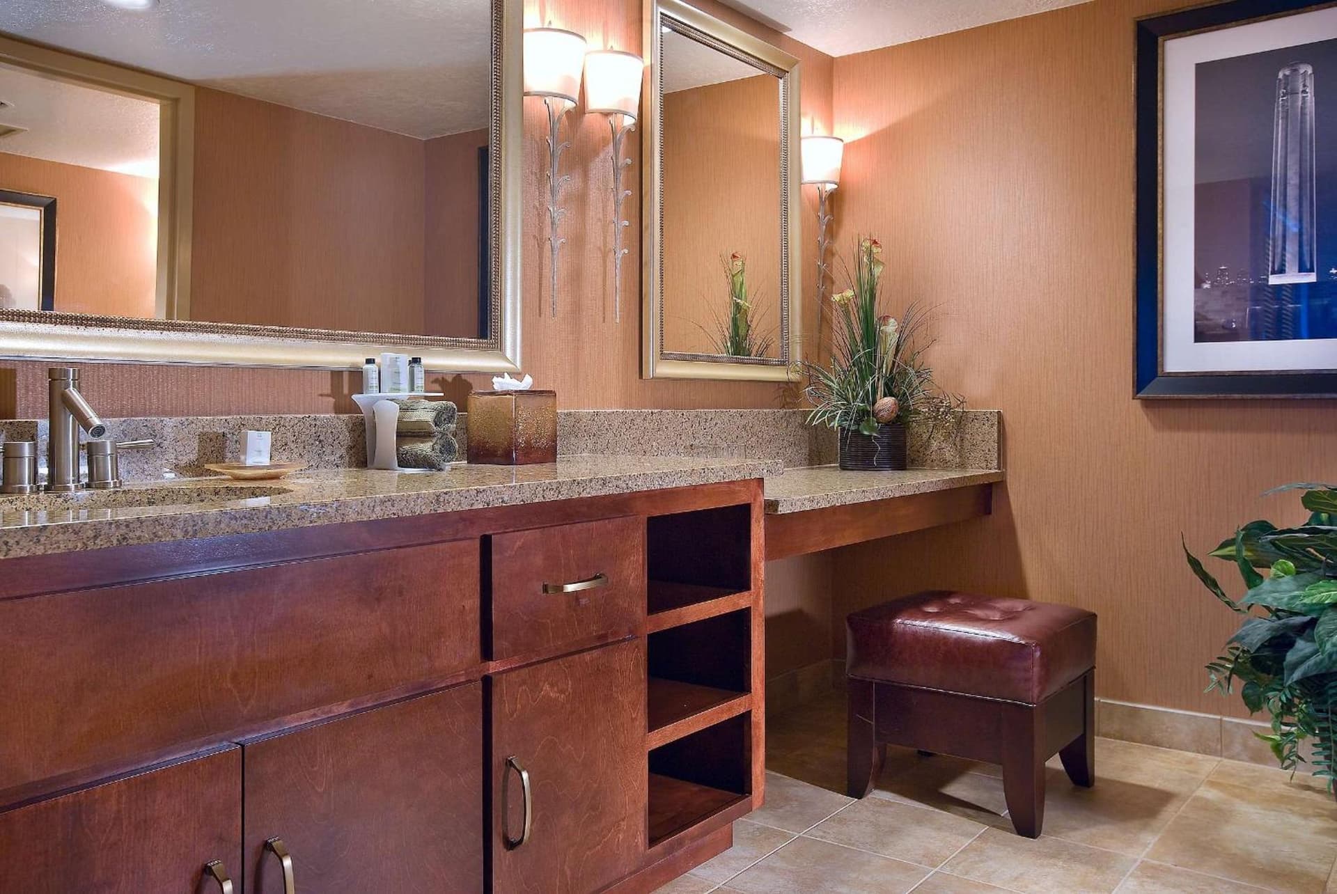 Embassy Suites by Hilton Kansas City International Airport property views in Kansas City, KS — gallery photo 3