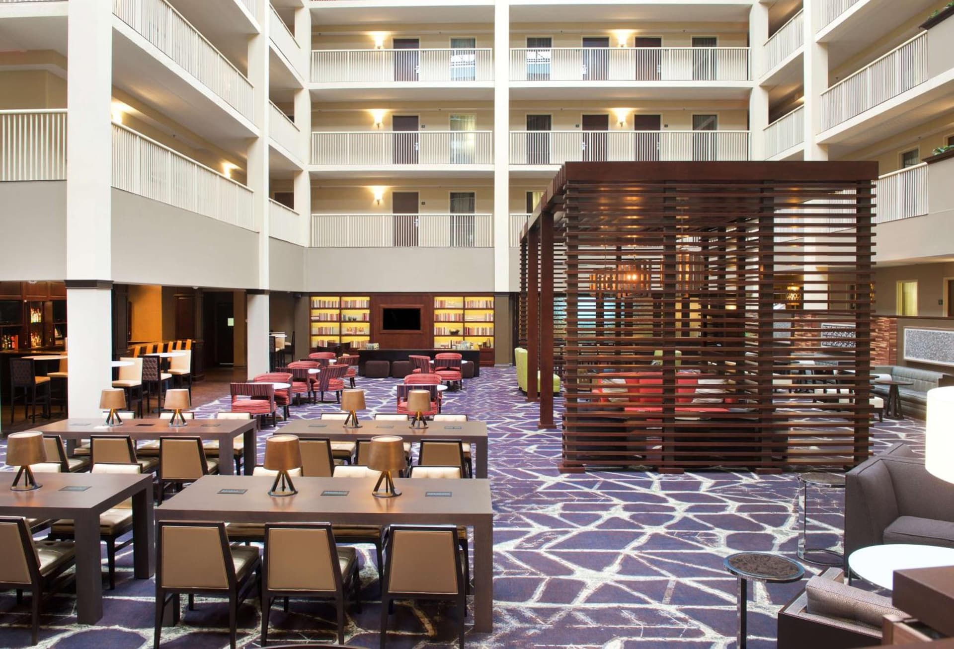 Embassy Suites by Hilton Philadelphia Airport interior in Philadelphia, PA — gallery photo 2