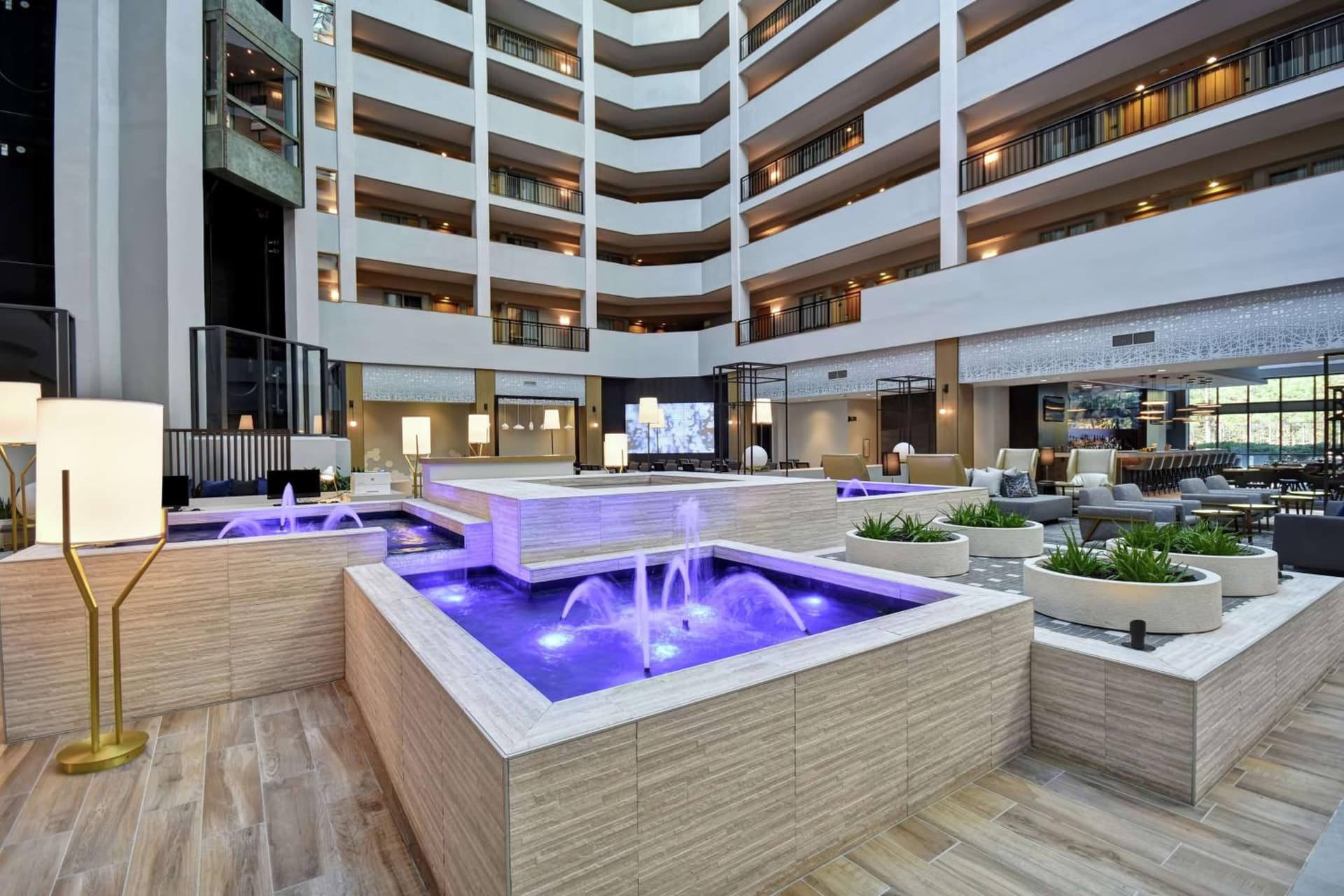 Embassy Suites by Hilton Raleigh Durham Research Triangle property views in Cary, NC — gallery photo 3