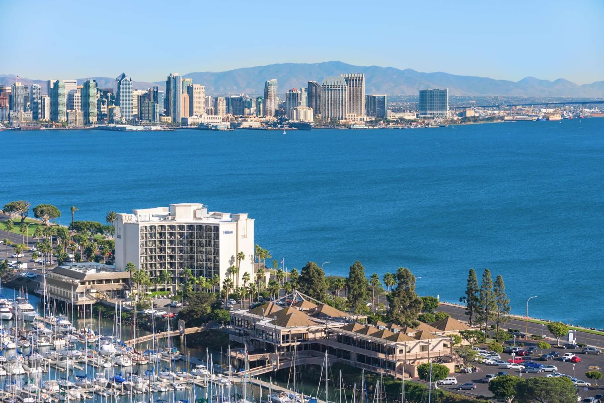 Hilton San Diego Airport/Harbor Island property views in San Diego, CA — gallery photo 3
