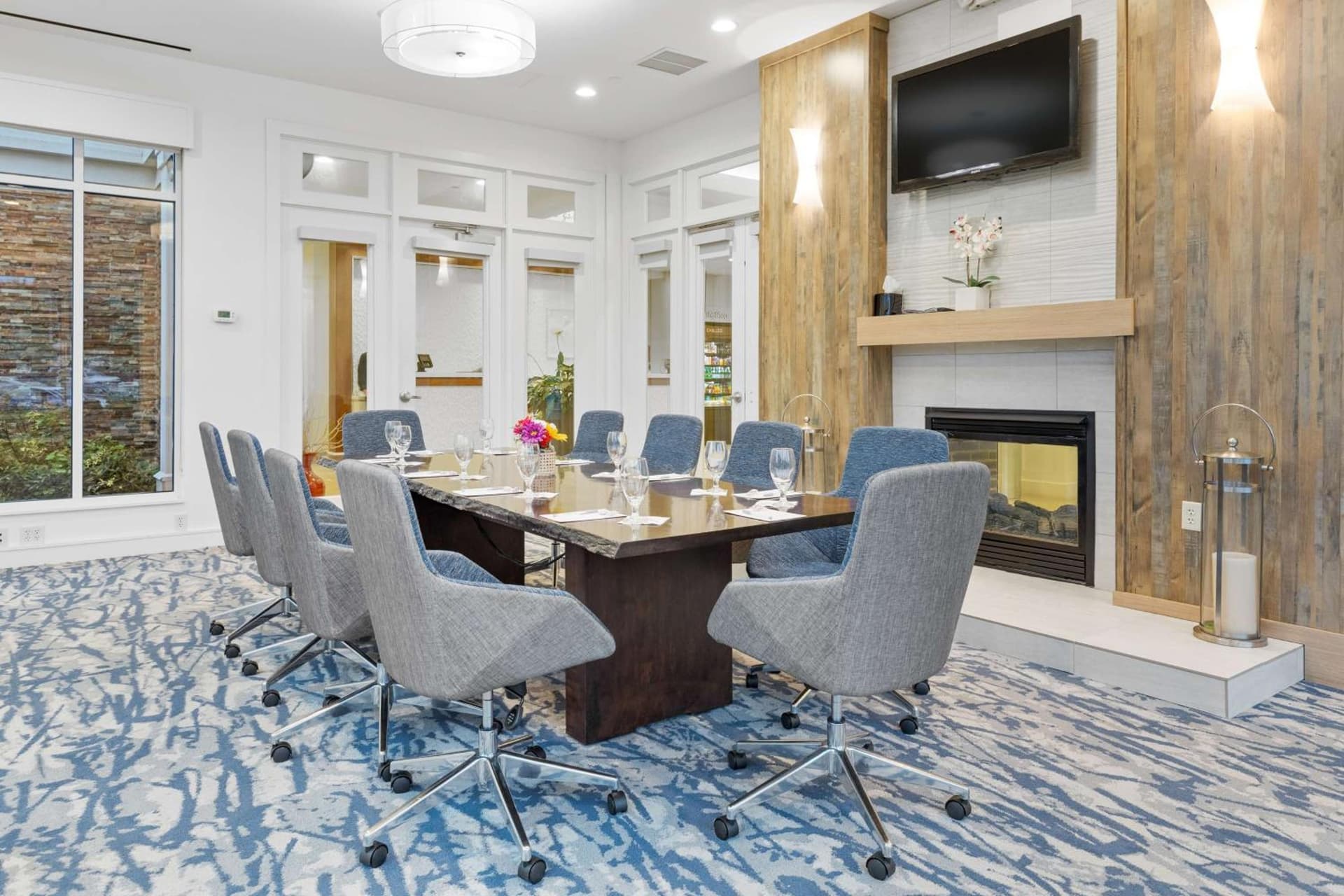 Hilton Garden Inn Auburn property views in Auburn, NY — gallery photo 3