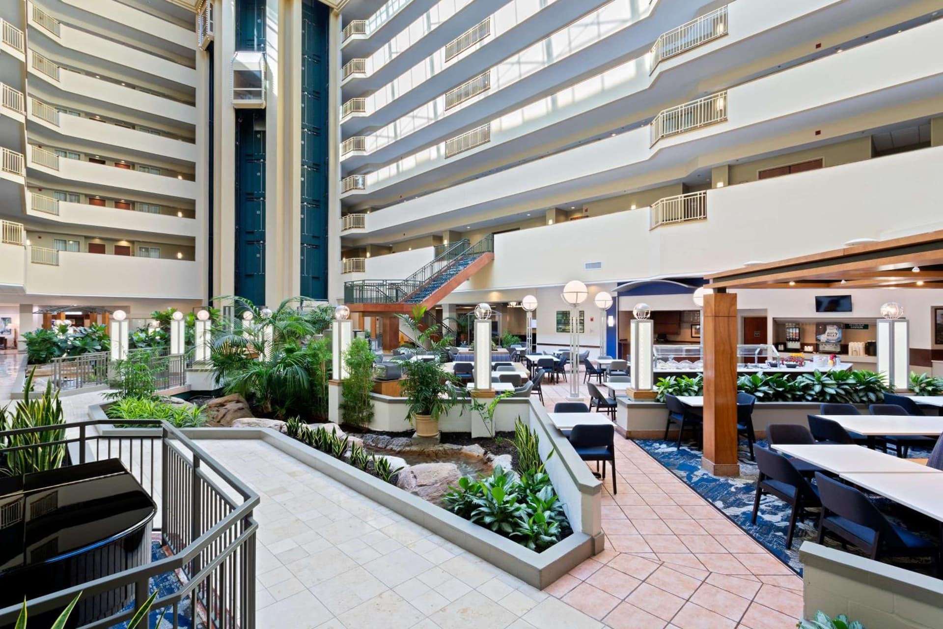 Embassy Suites by Hilton Tampa USF Near Busch Gardens interior in Tampa, FL — gallery photo 2