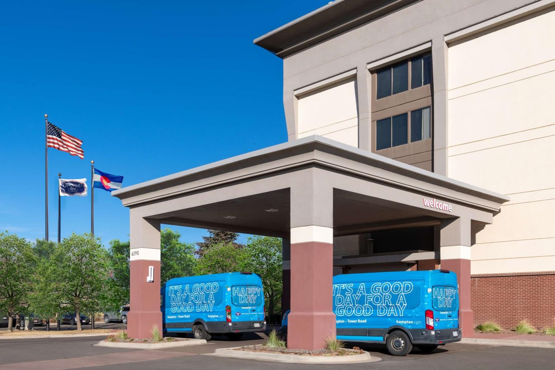 Hampton Inn Denver-International Airport property views in Denver, CO — gallery photo 3