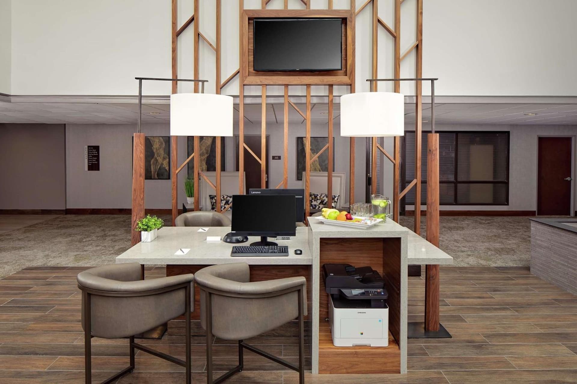 Embassy Suites by Hilton Boston Marlborough interior in Marlborough, MA — gallery photo 2