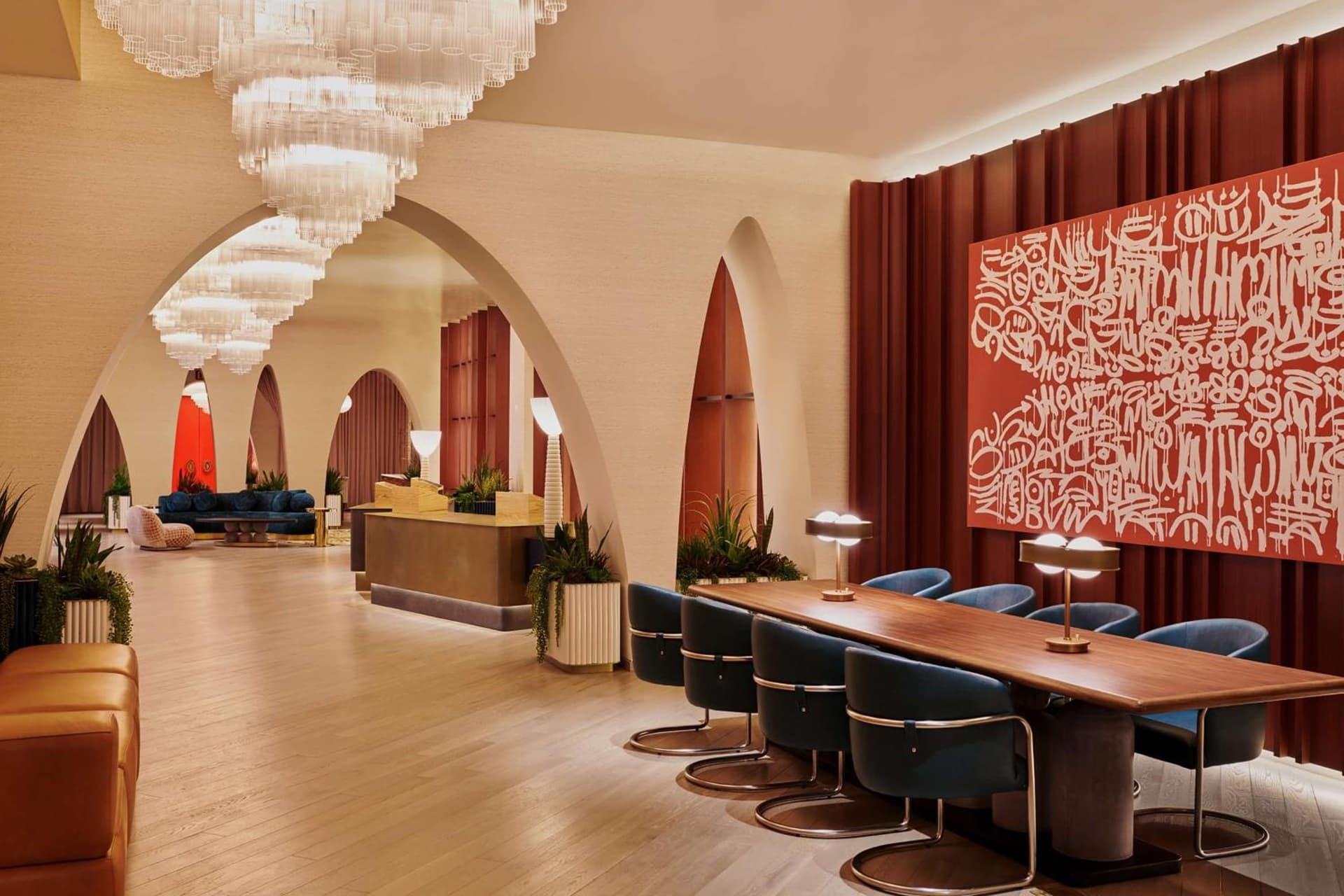 Virgin Hotels Las Vegas, Curio Collection by Hilton interior in Las Vegas, NV — gallery photo 2