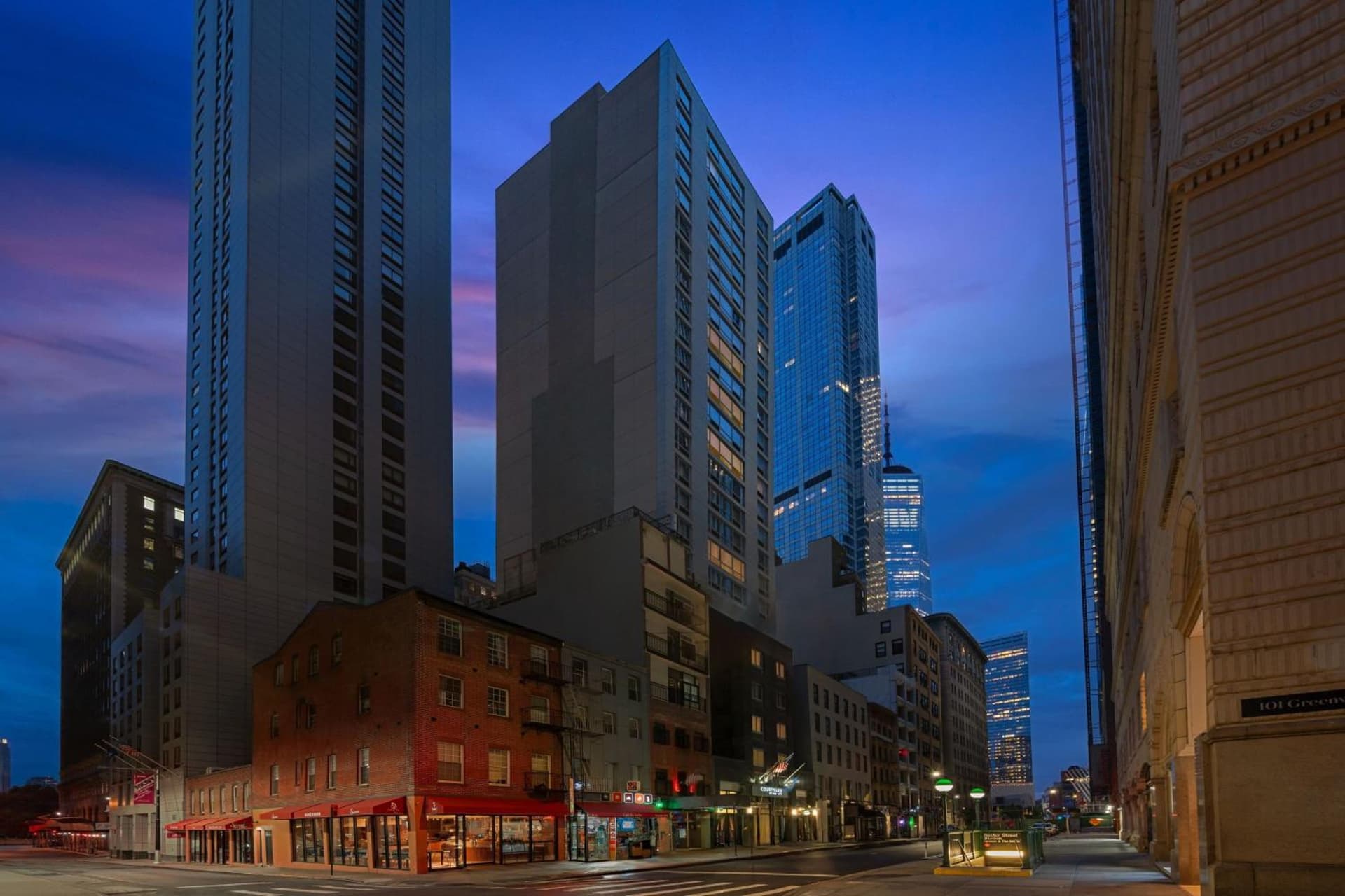 Courtyard by Marriott New York World Trade Center Area featured exterior or lobby in New York, NY — similar hotel