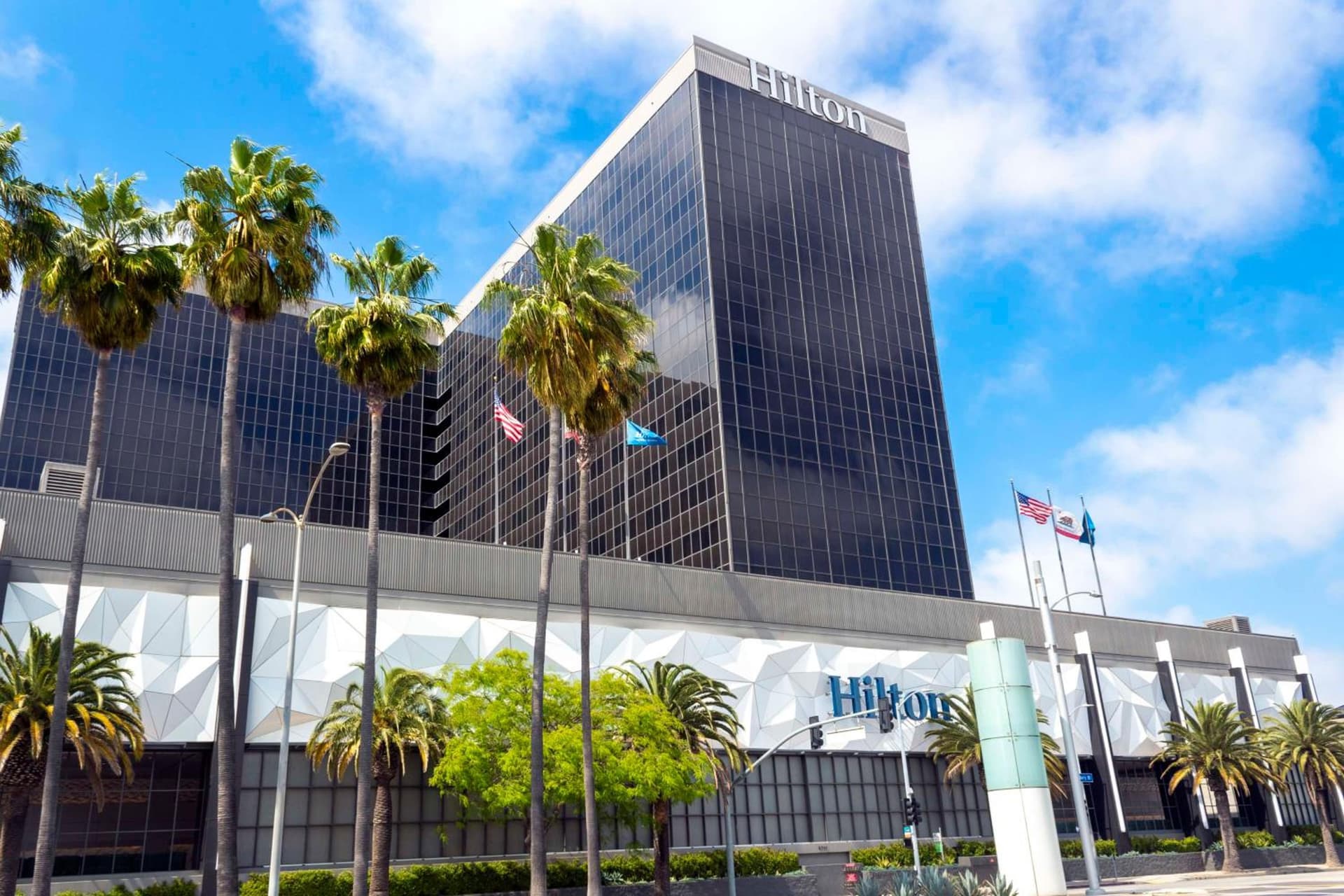 Hilton Los Angeles Airport featured exterior or lobby in Los Angeles, CA — similar hotel