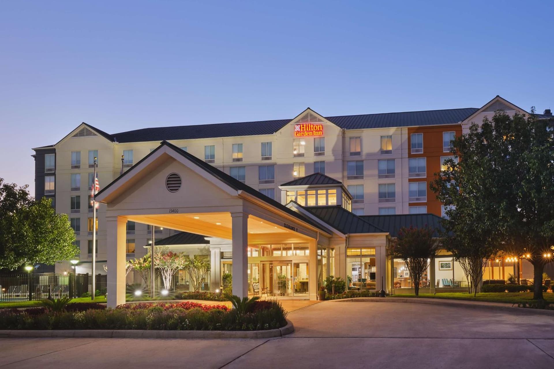 Hilton Garden Inn Houston/Bush Intercontinental Airport property views in Houston, TX — gallery photo 3