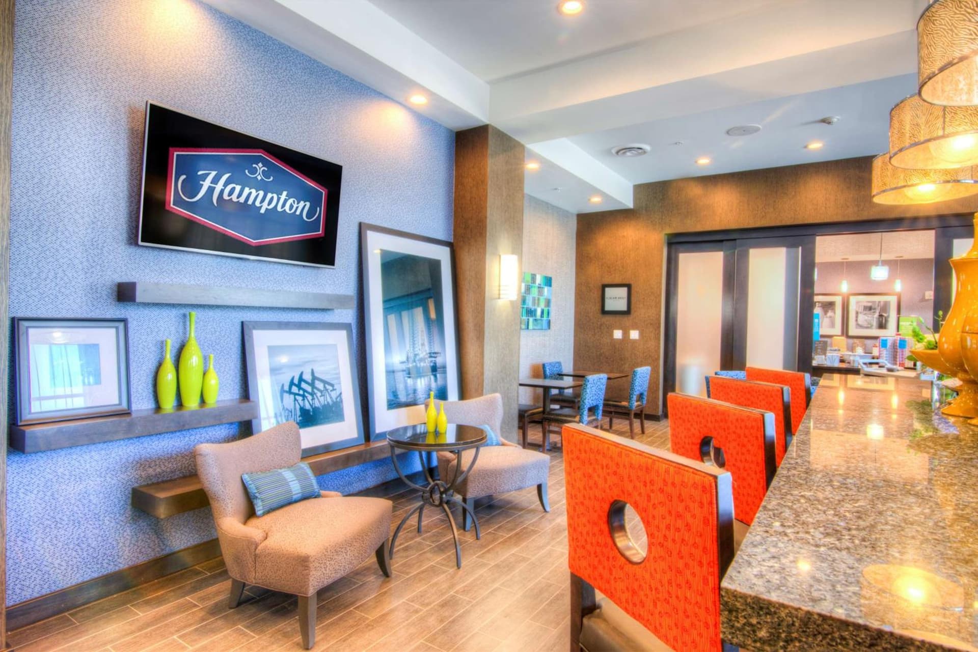 Hampton Inn Houston I-10 East, TX property views in Houston, TX — gallery photo 3