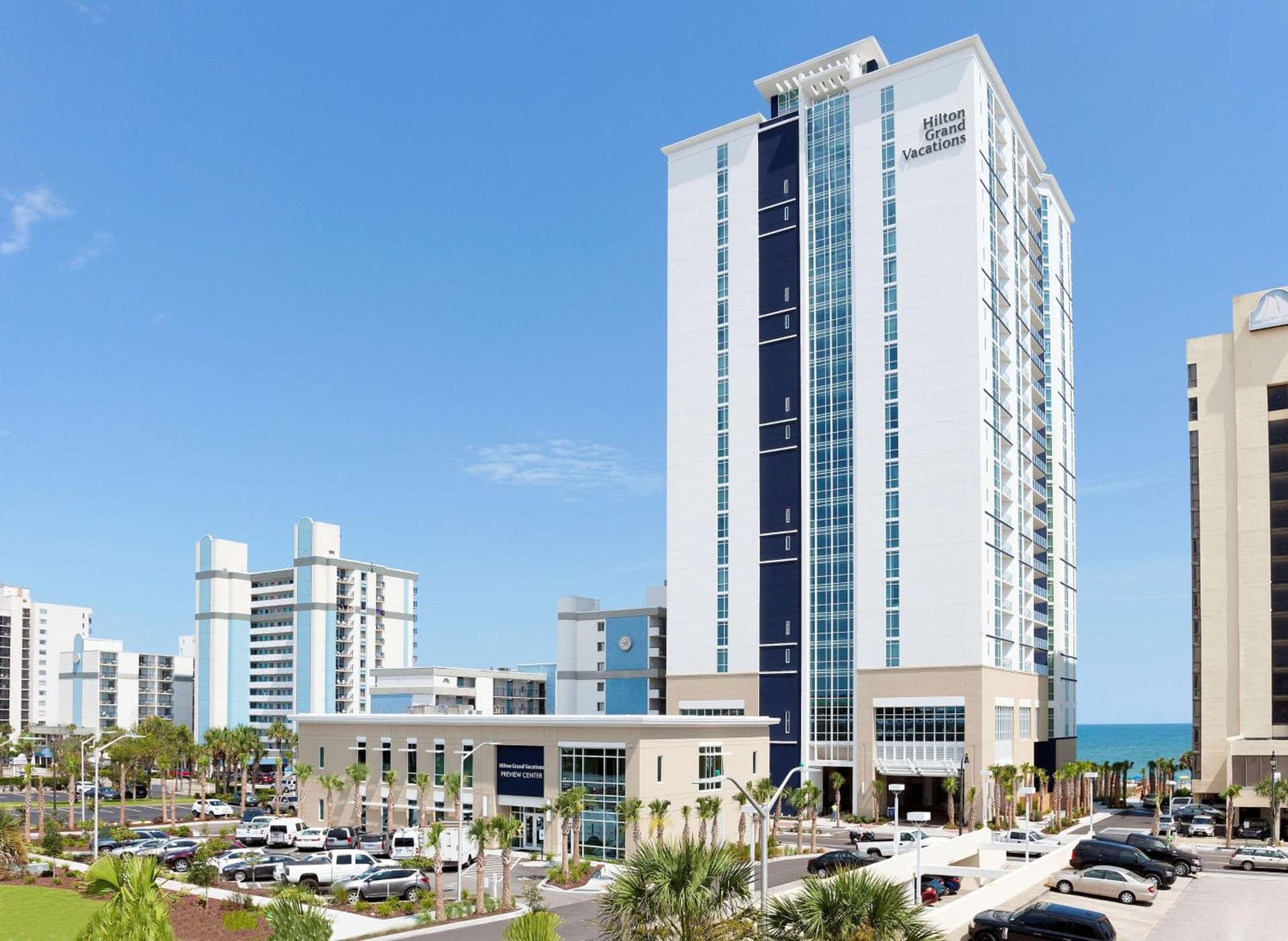 Hilton Grand Vacations Club Ocean 22 Myrtle Beach property views in Myrtle Beach, SC — gallery photo 3