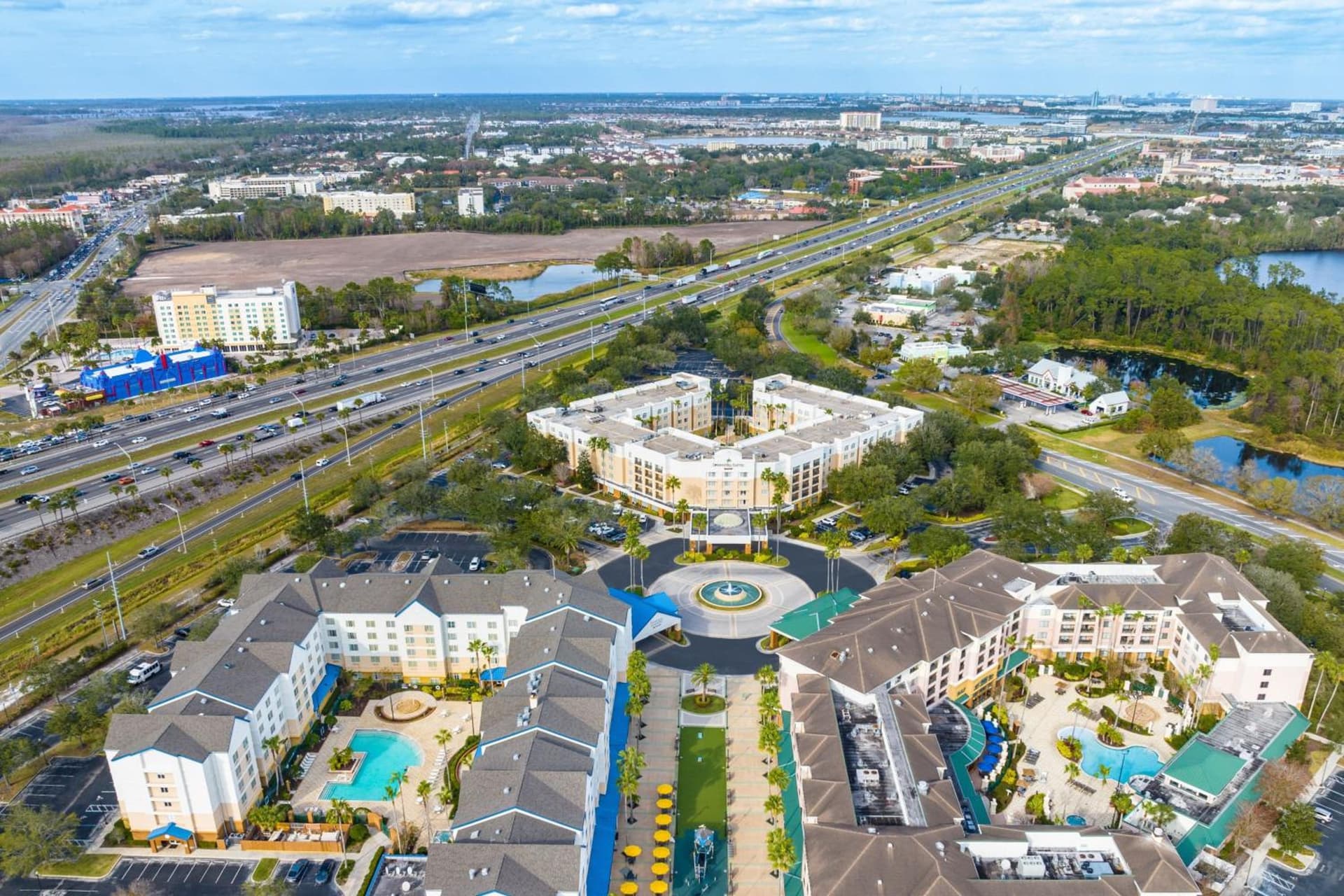 SpringHill Suites by Marriott Orlando Lake Buena Vista in Marriott Village featured exterior or lobby in Orlando, FL — similar hotel