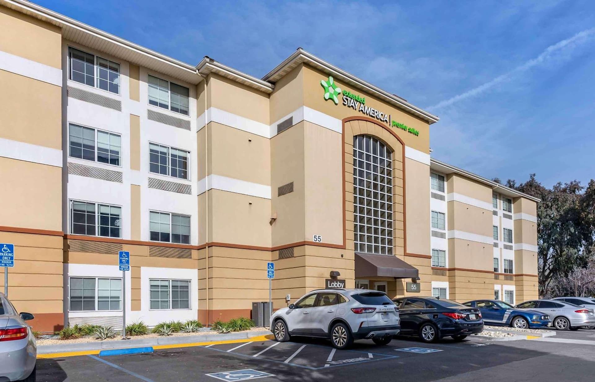 Extended Stay America Premier Suites - San Jose - Airport featured exterior or lobby in San Jose, CA — similar hotel