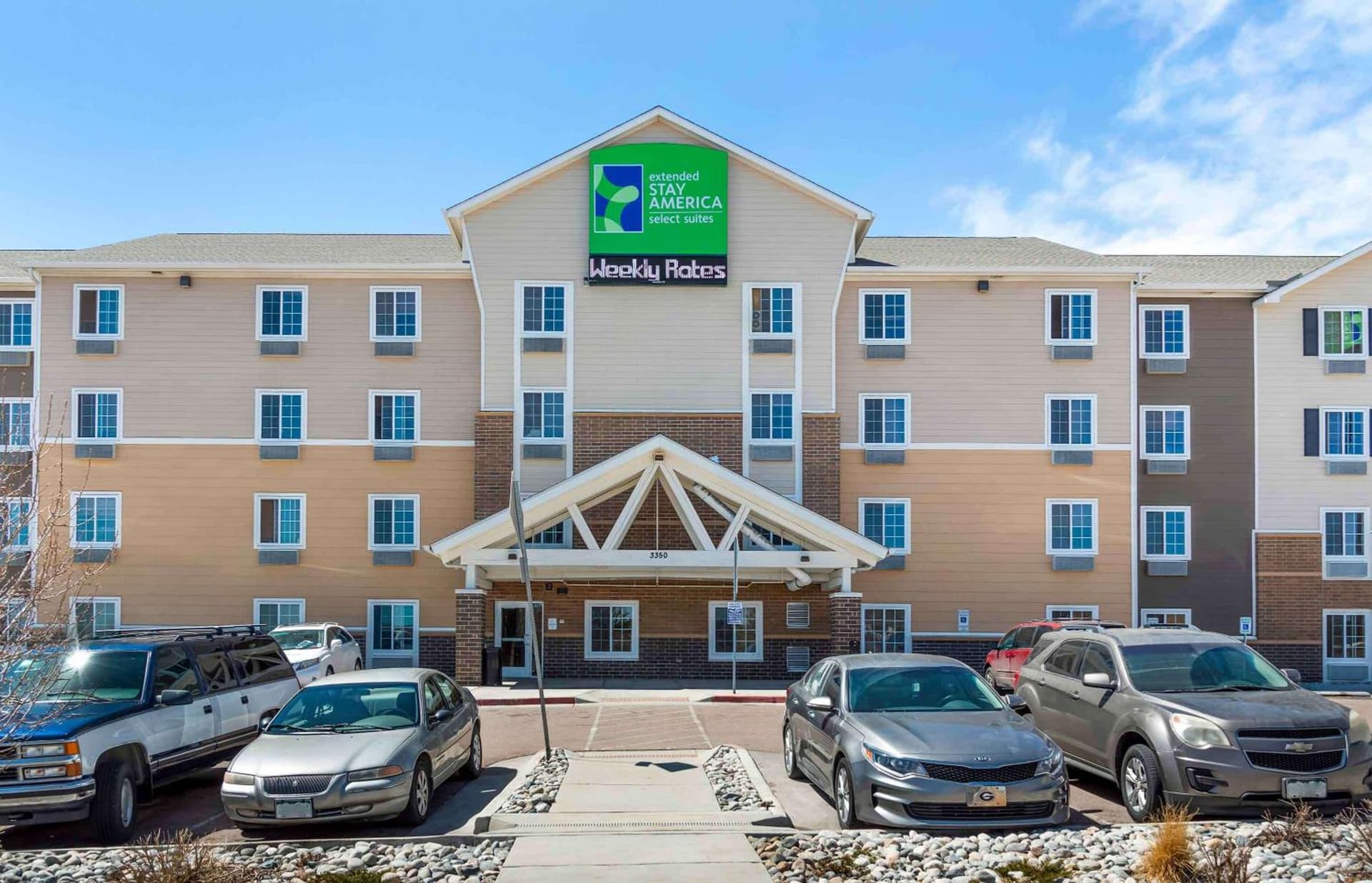 Extended Stay America Select Suites - Colorado Springs featured exterior or lobby in Colorado Springs, CO — similar hotel