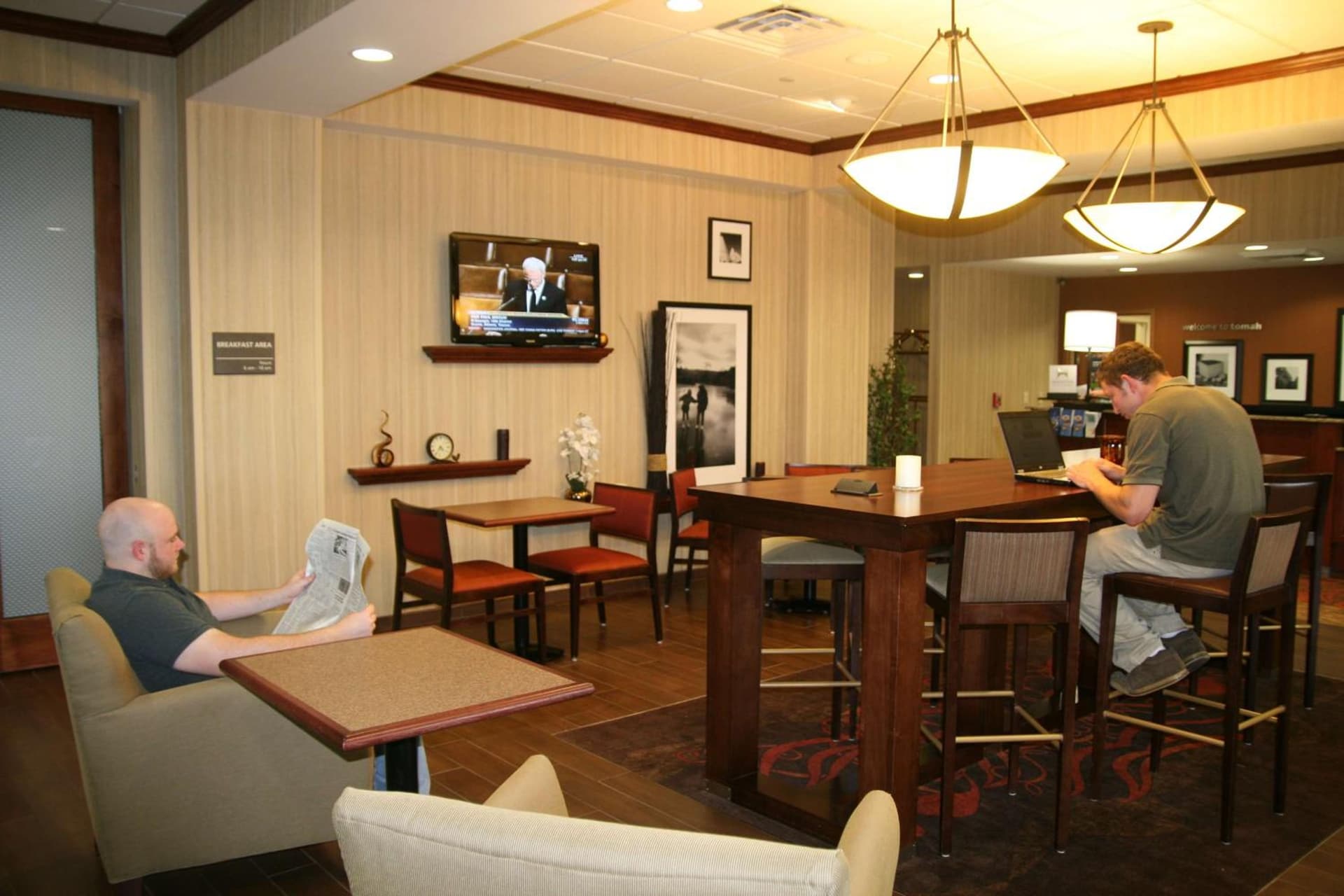 Hampton Inn Tomah property views in Tomah, WI — gallery photo 3