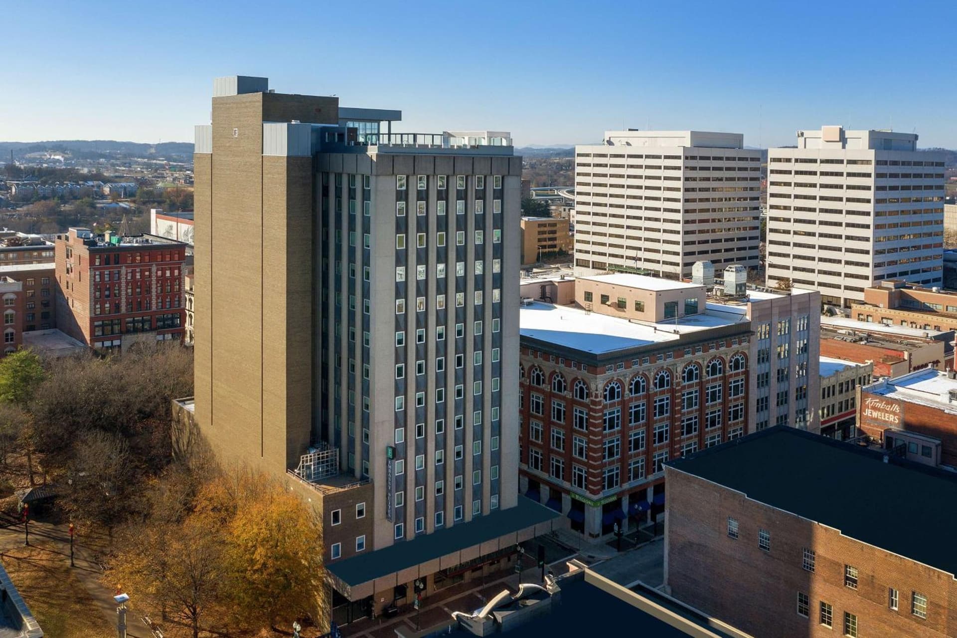 Embassy Suites By Hilton Knoxville Downtown property views in Knoxville, TN — gallery photo 3