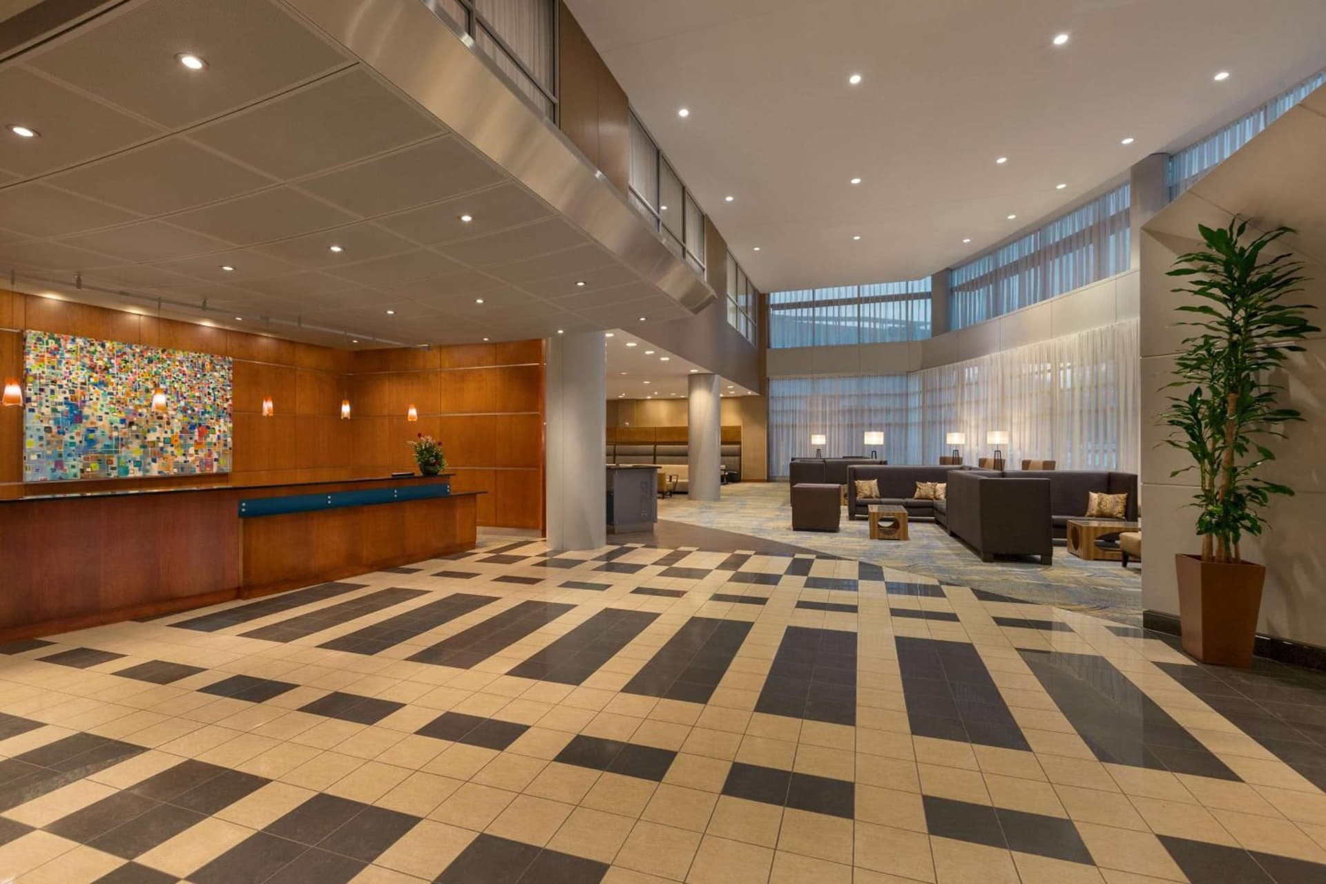 Hilton Baltimore BWI Airport property views in Linthicum Heights, MD — gallery photo 3