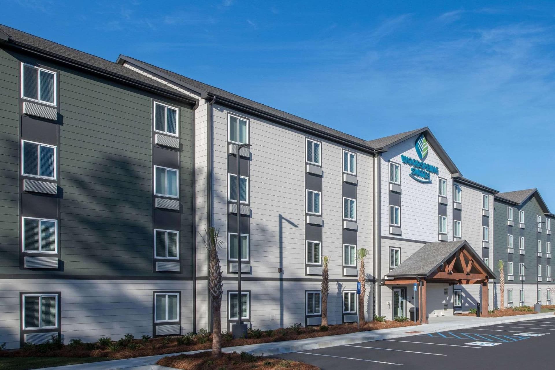 WoodSpring Suites Savannah Pooler property views in Savannah, GA — gallery photo 3