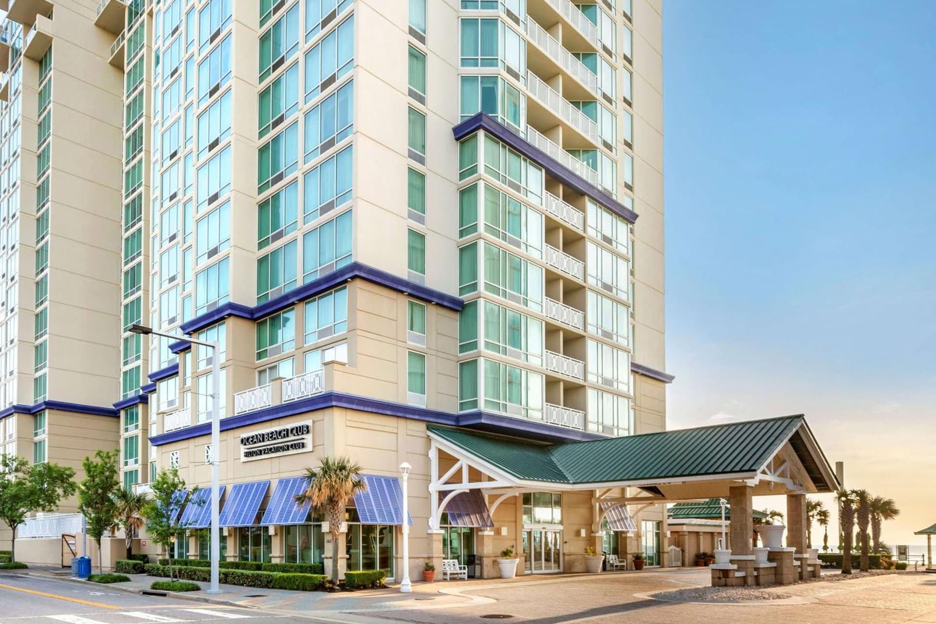 Hilton Vacation Club Ocean Beach Club Virginia Beach featured exterior or lobby in Virginia Beach, VA — similar hotel