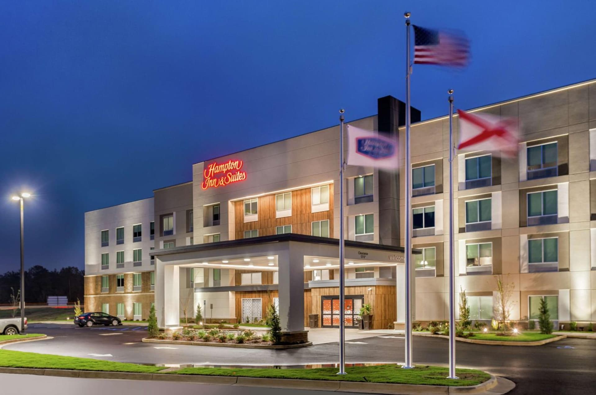 Hampton Inn & Suites Saraland Mobile property views in Saraland, AL — gallery photo 3