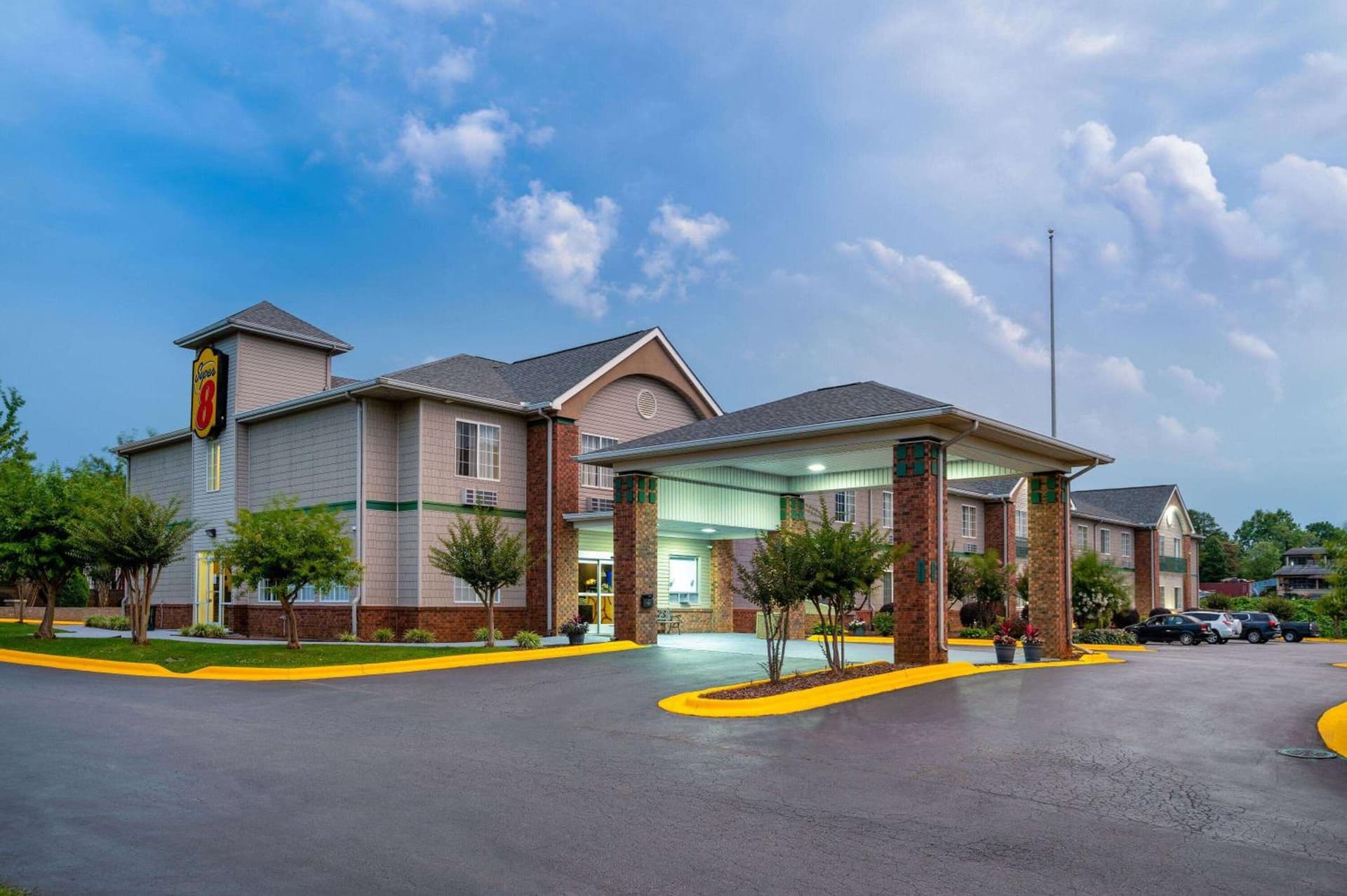 Super 8 by Wyndham Salisbury featured exterior or lobby in Salisbury, NC — similar hotel