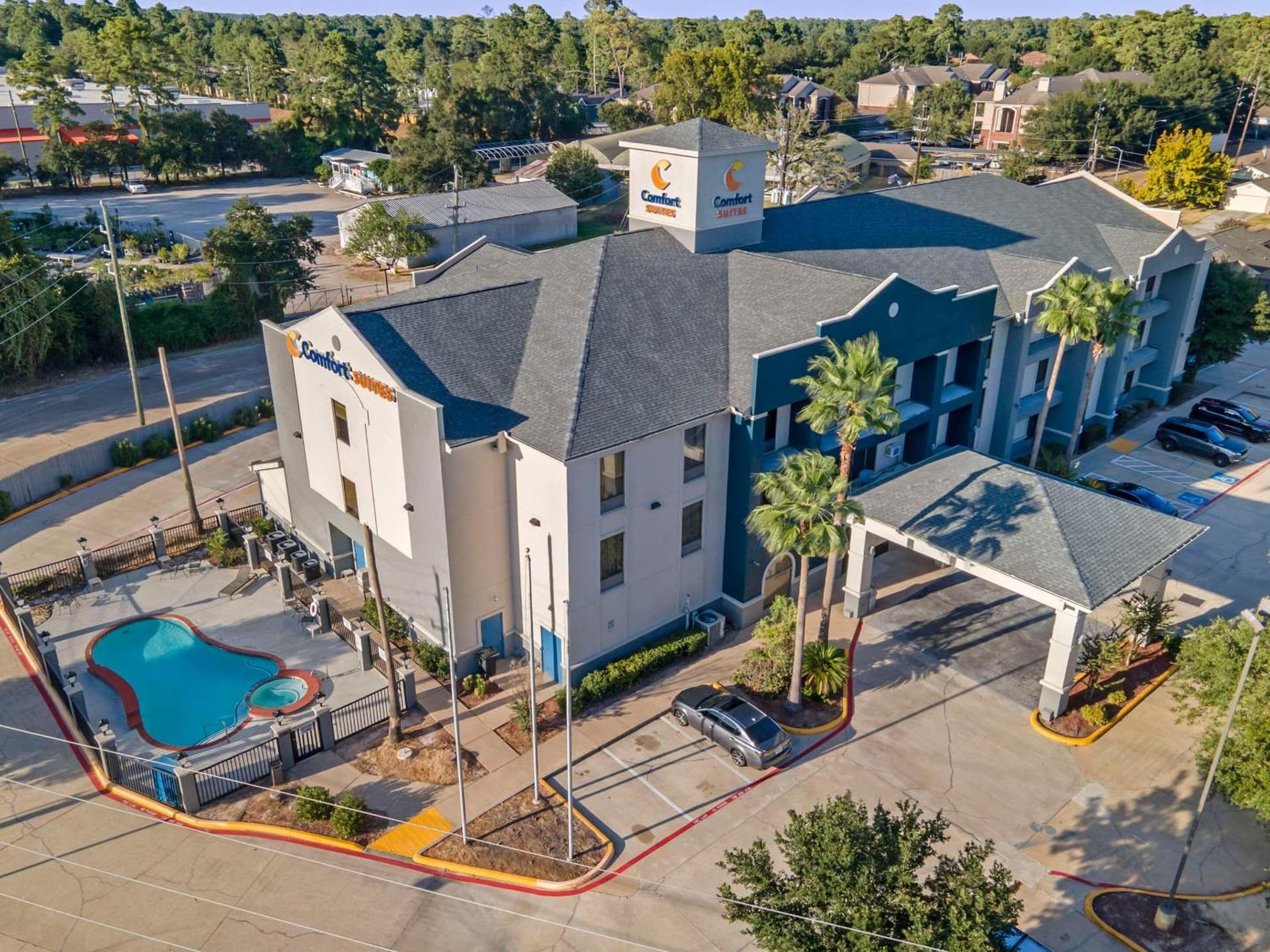 Comfort Suites Houston NW - Vintage Park featured exterior or lobby in Houston, TX — similar hotel