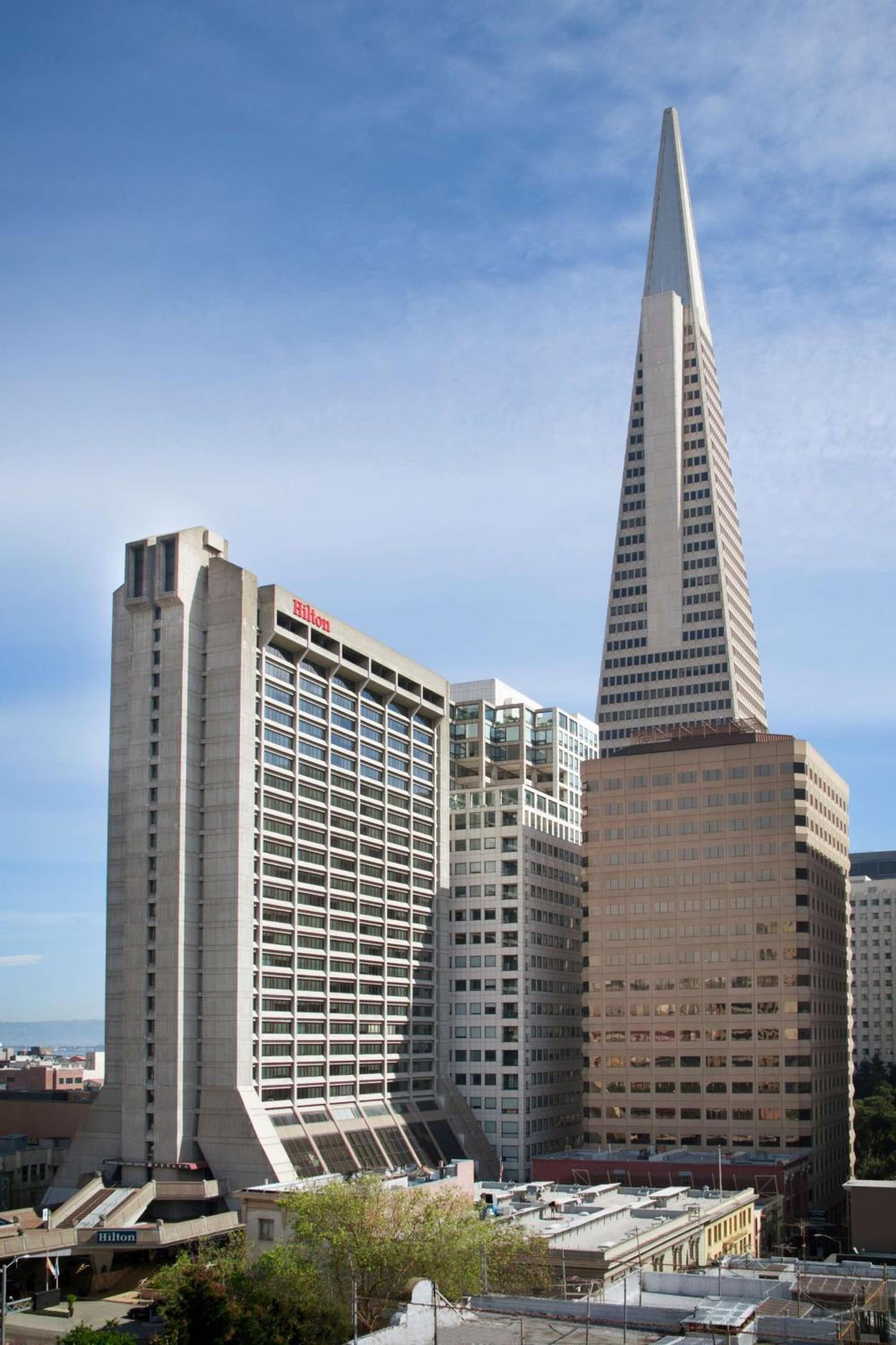 Hilton San Francisco Financial District exterior or lobby in San Francisco, CA — main listing photo