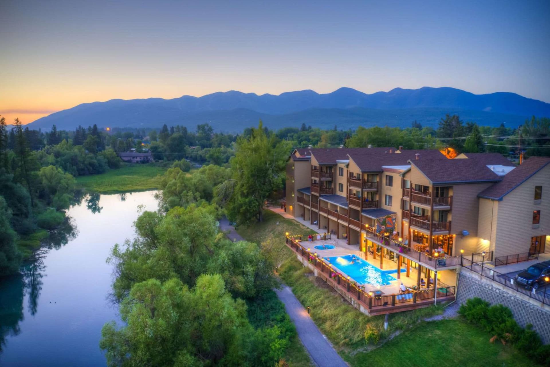 Whitefish Riverfront Hotel featured exterior or lobby in Whitefish, MT — similar hotel