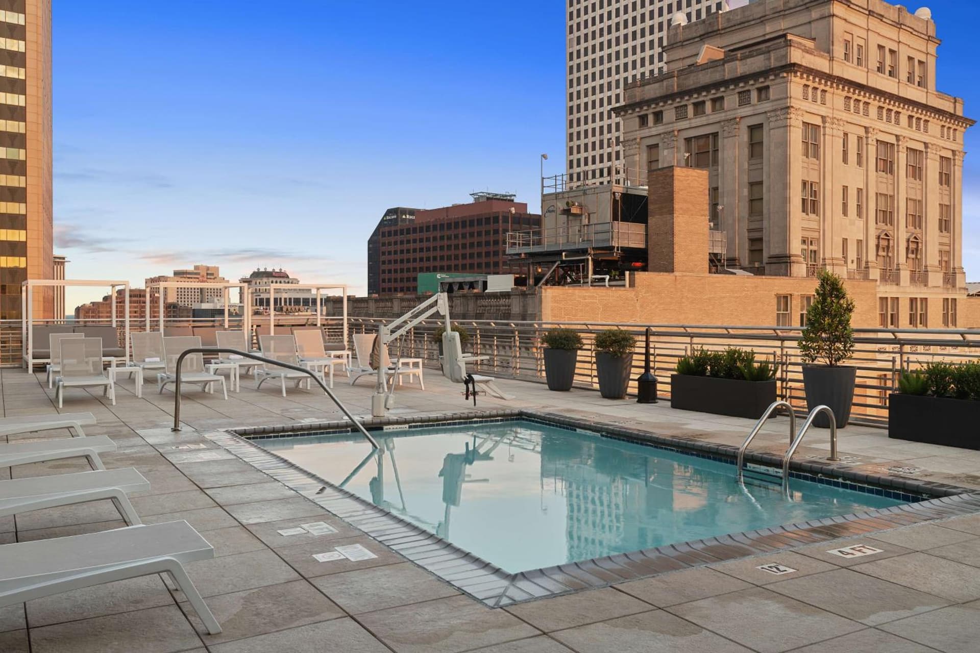 Hilton Garden Inn New Orleans French Quarter/CBD property views in New Orleans, LA — gallery photo 3