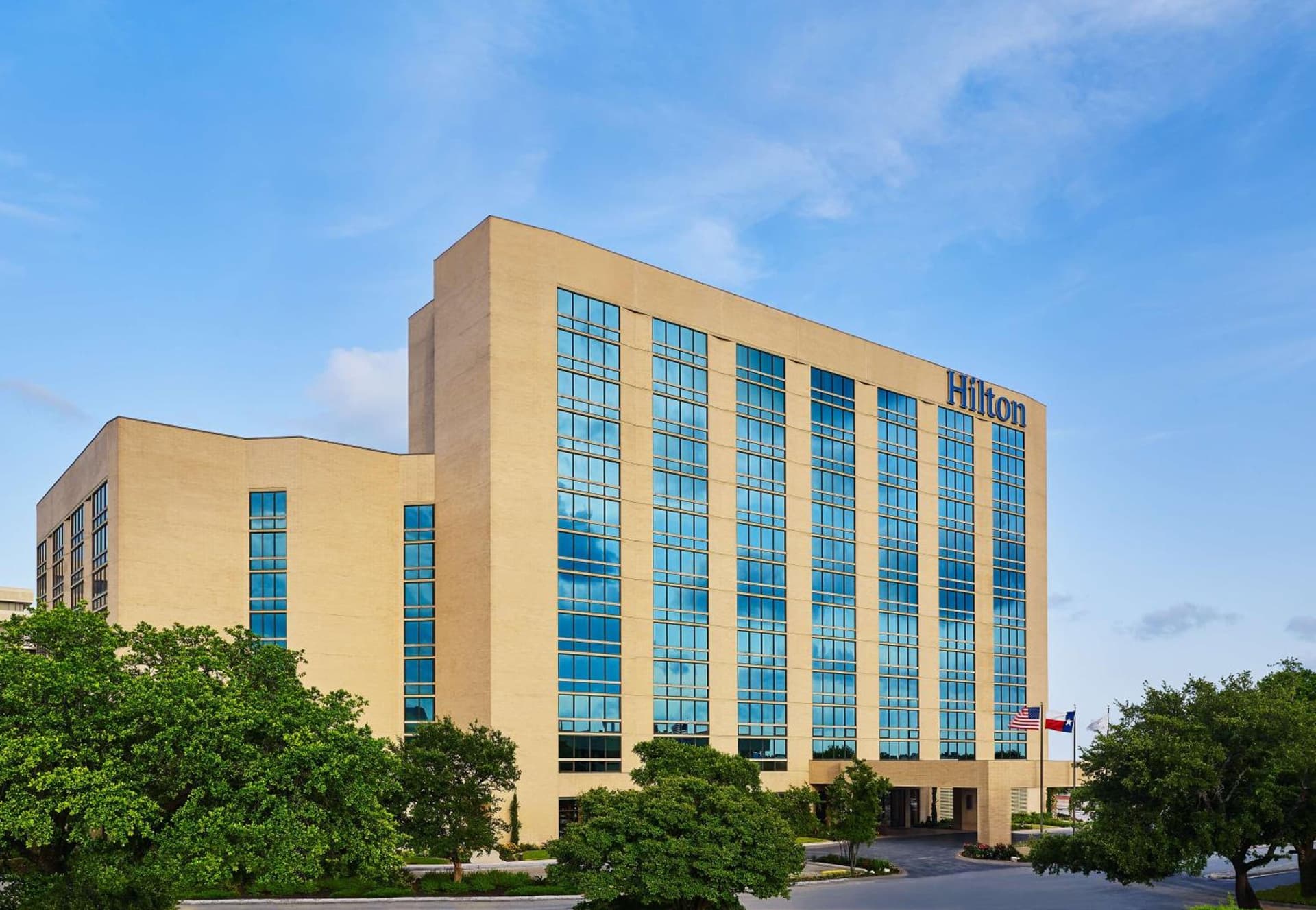 DoubleTree by Hilton San Antonio Airport exterior or lobby in San Antonio, TX — main listing photo
