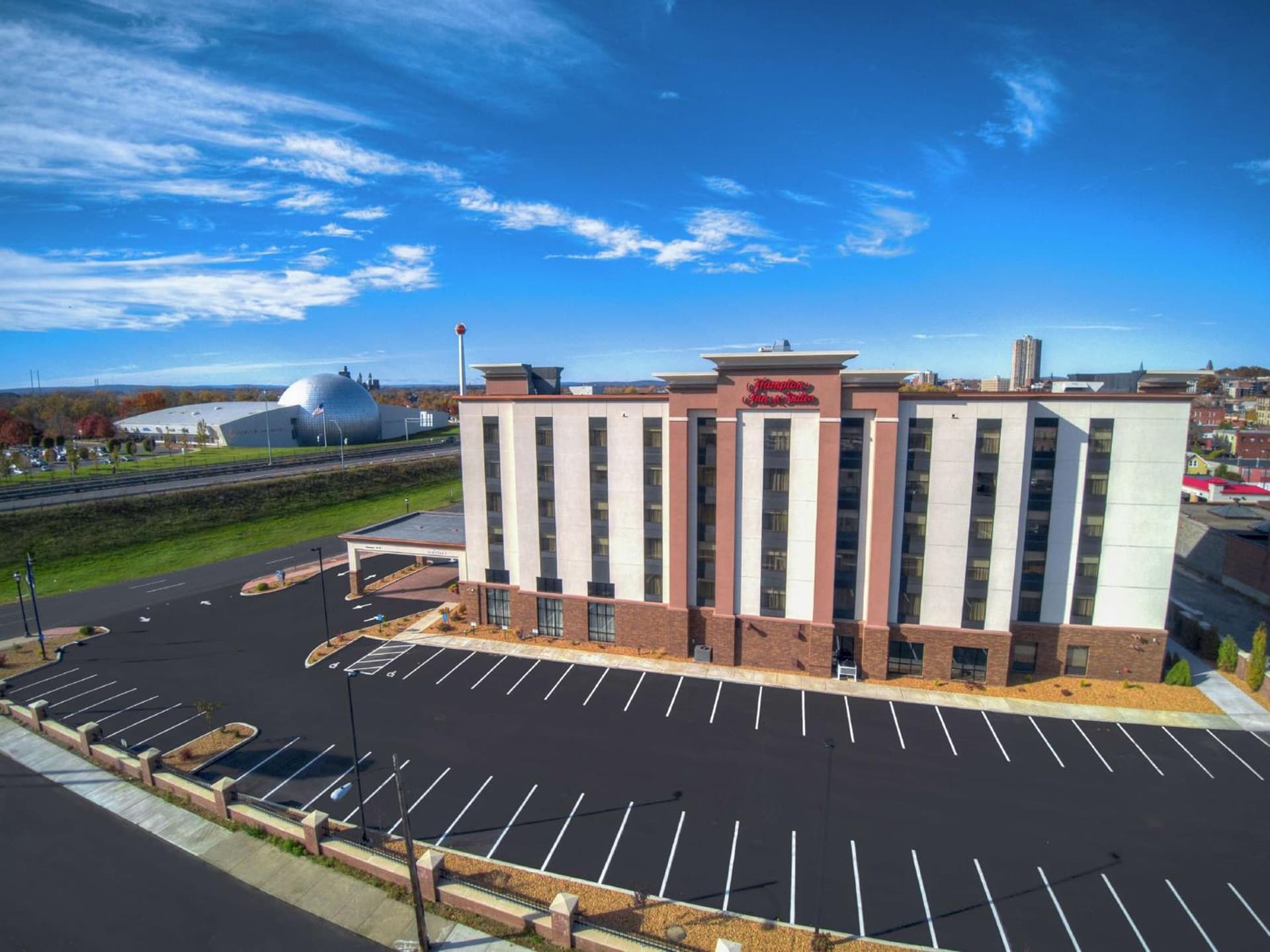 Hampton Inn & Suites Springfield Downtown property views in Springfield, MA — gallery photo 3