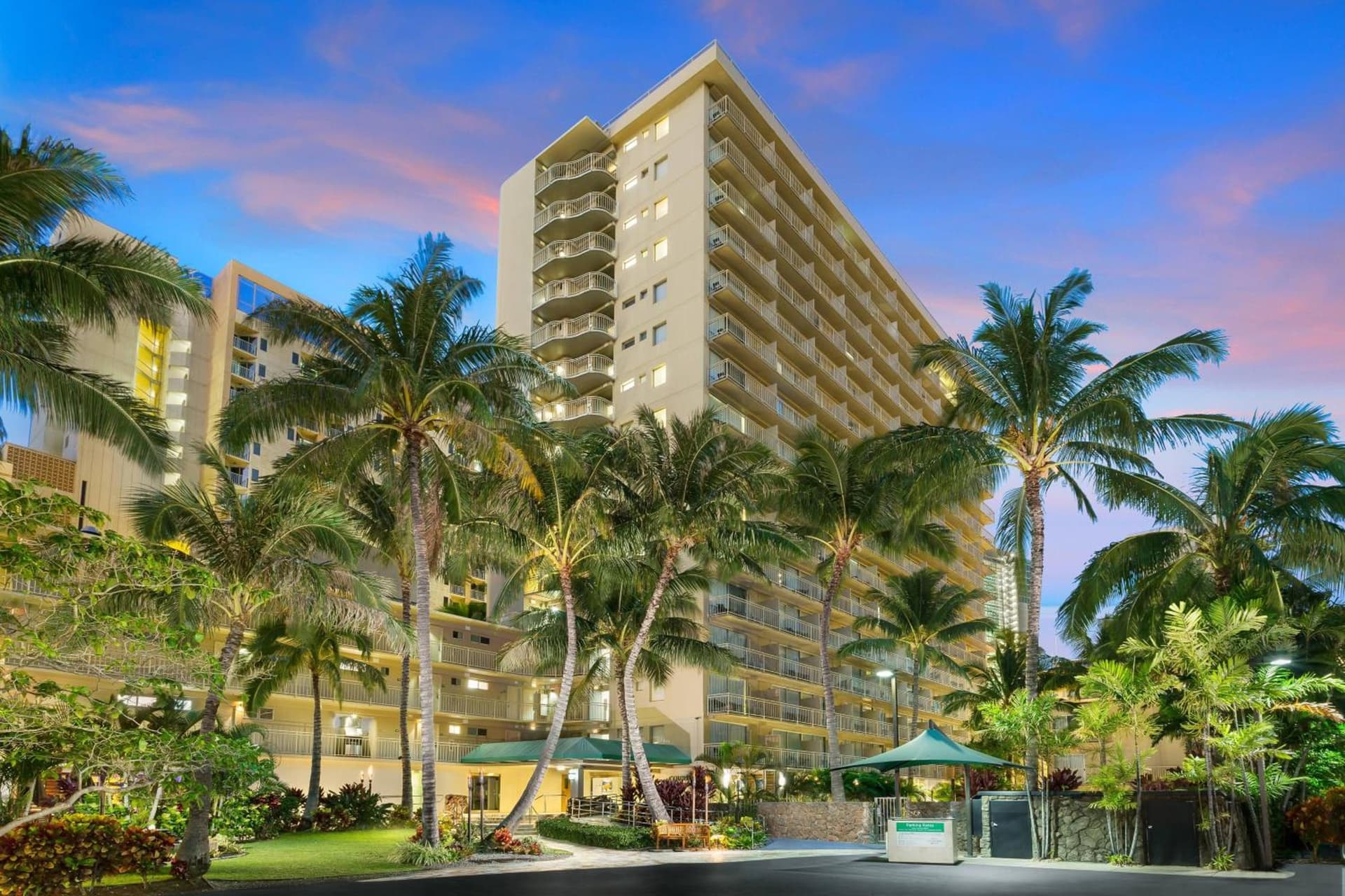 Courtyard by Marriott Waikiki Beach featured exterior or lobby in Honolulu, HI — similar hotel