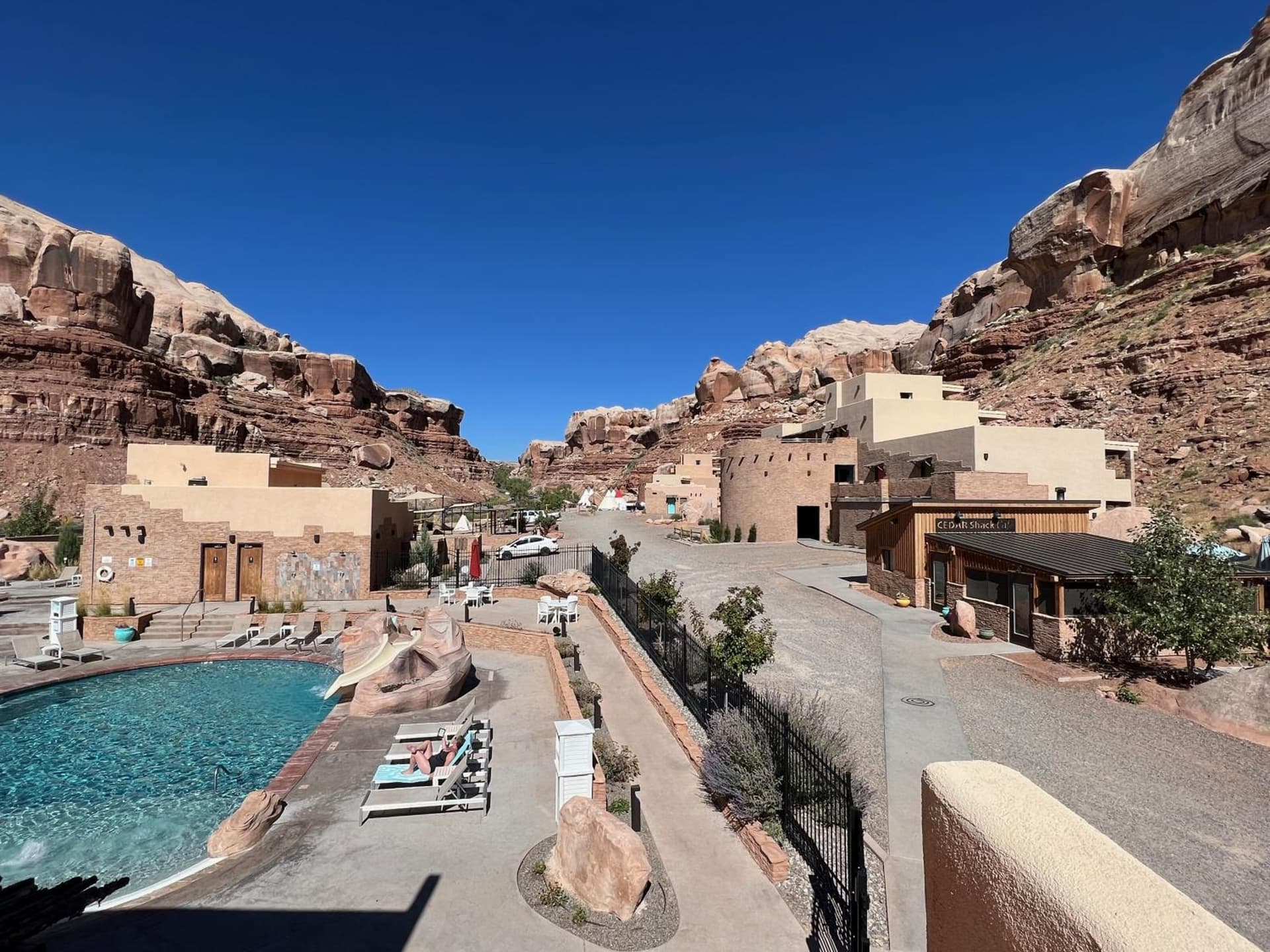 Bluff Dwellings Resort featured exterior or lobby in Bluff, UT — similar hotel