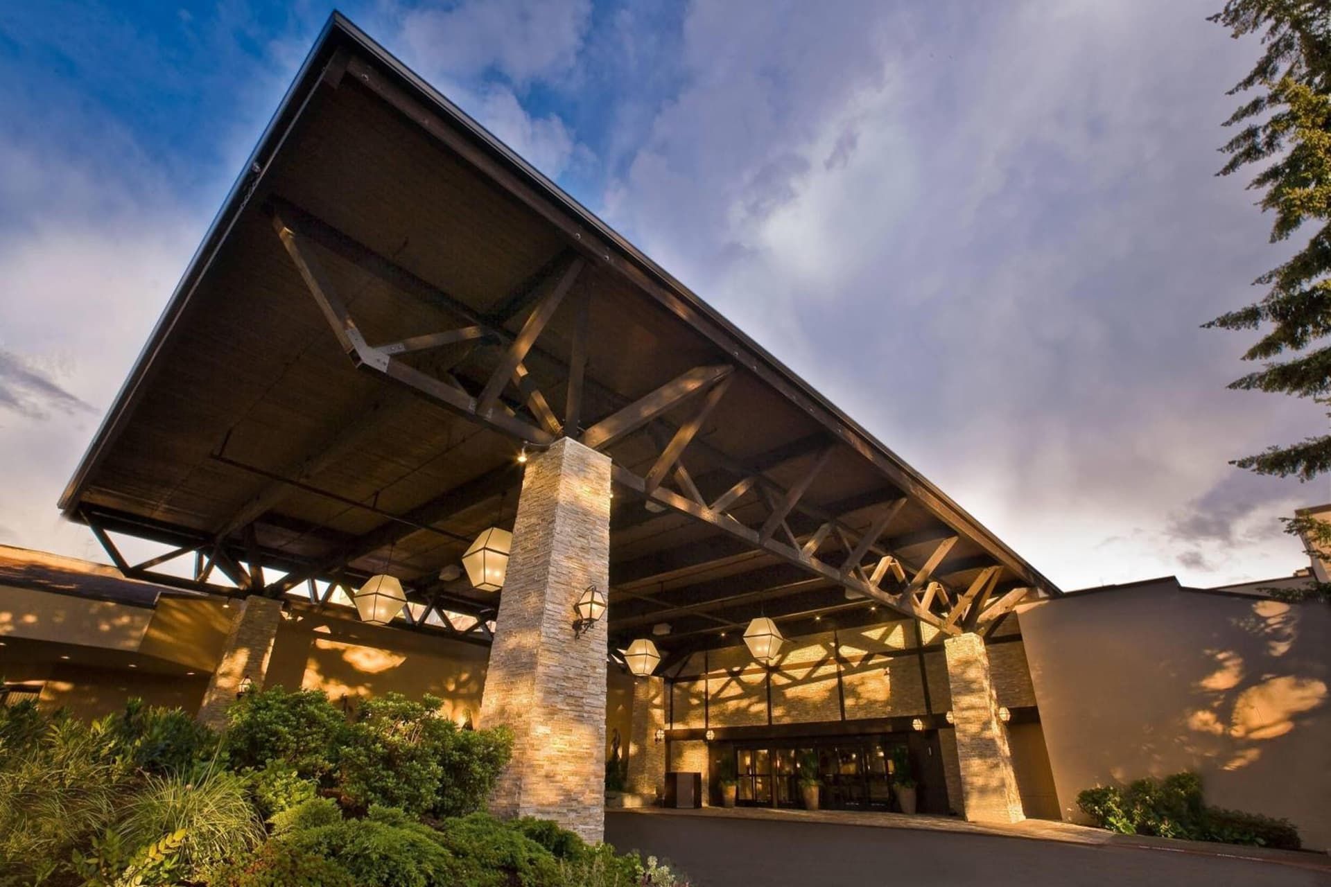 Seattle Airport Marriott featured exterior or lobby in SeaTac, WA — similar hotel