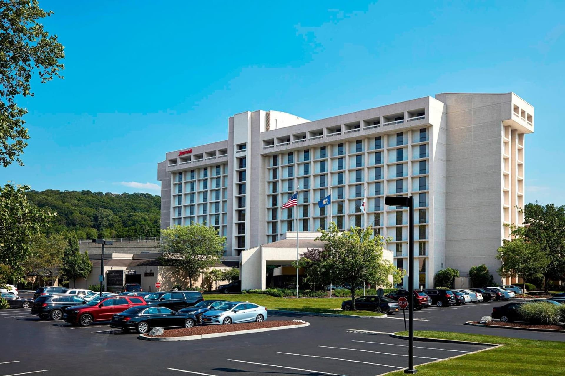 Westchester Marriott featured exterior or lobby in Tarrytown, NY — similar hotel