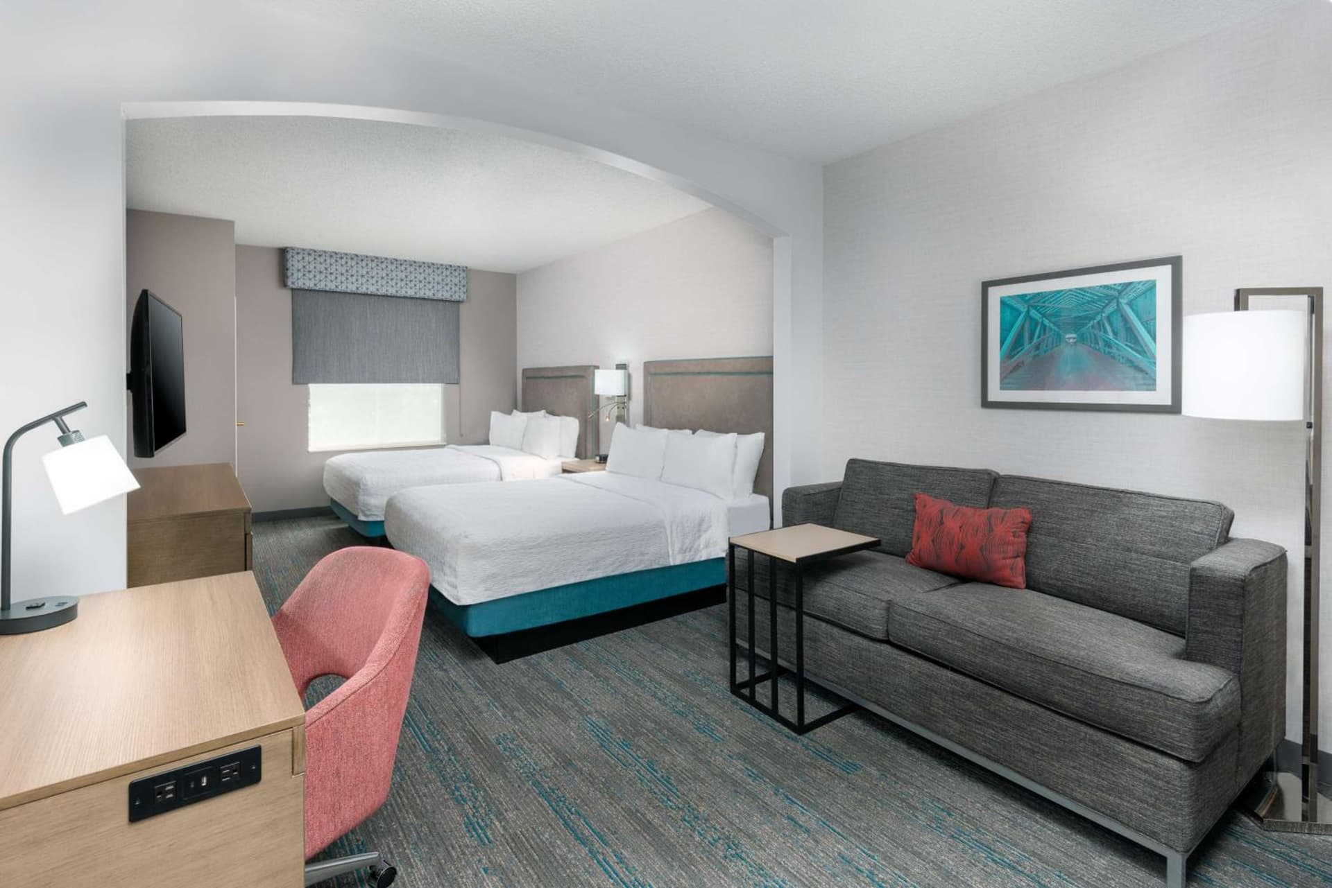 Hampton Inn Boston Bedford Burlington gallery photo in Billerica, MA — image 29