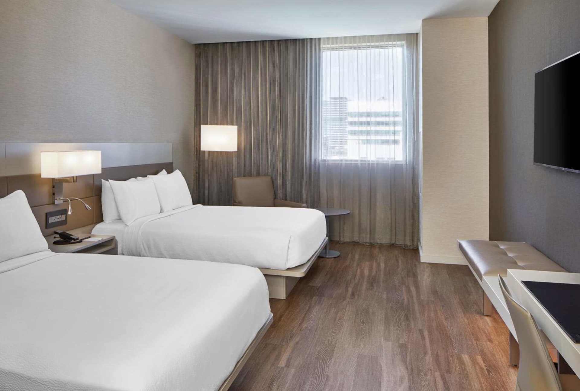 AC Hotel by Marriott Miami Aventura property views in Aventura, FL — gallery photo 3