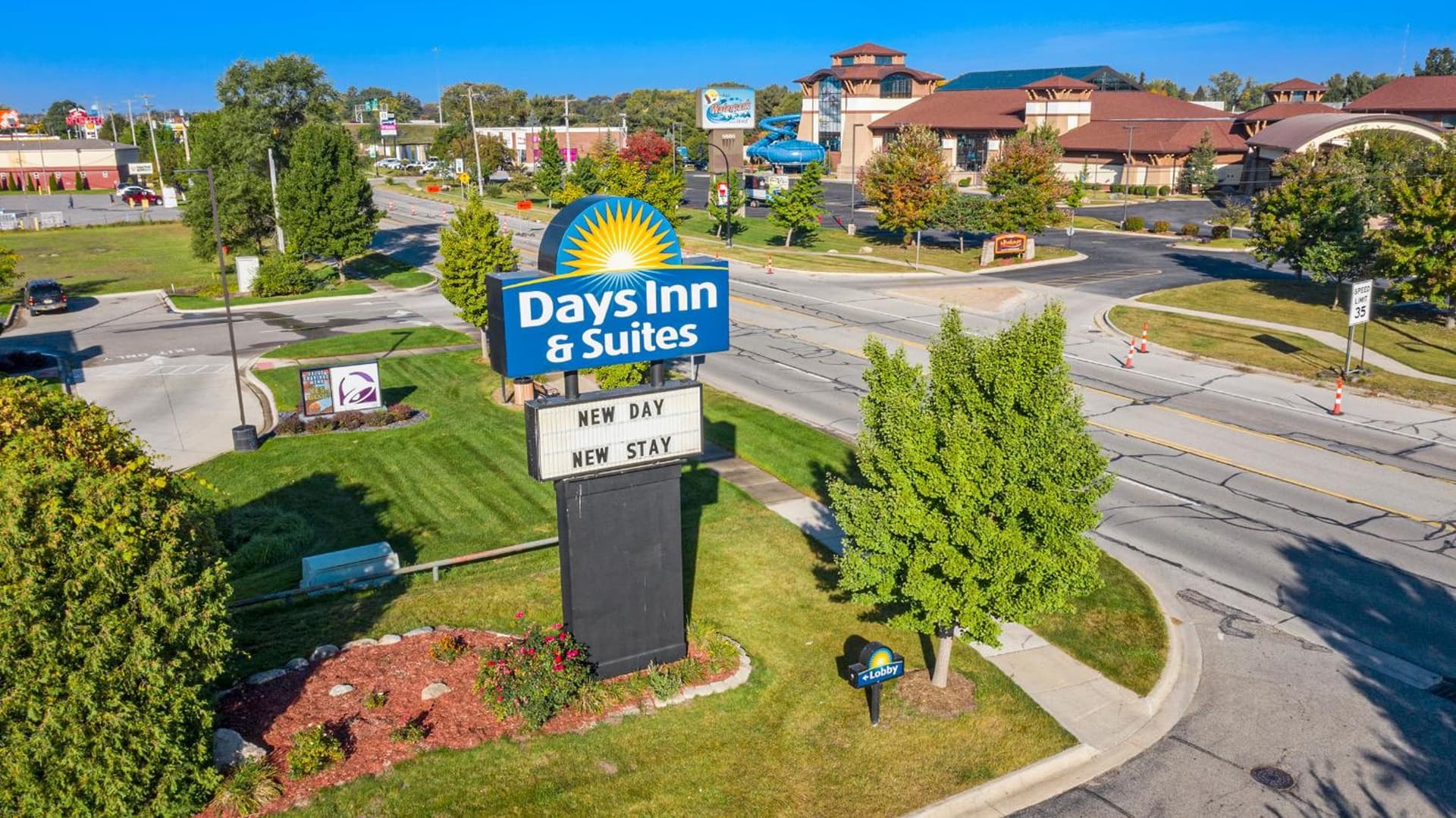 Days Inn & Suites by Wyndham Mt Pleasant featured exterior or lobby in Mount Pleasant, MI — similar hotel