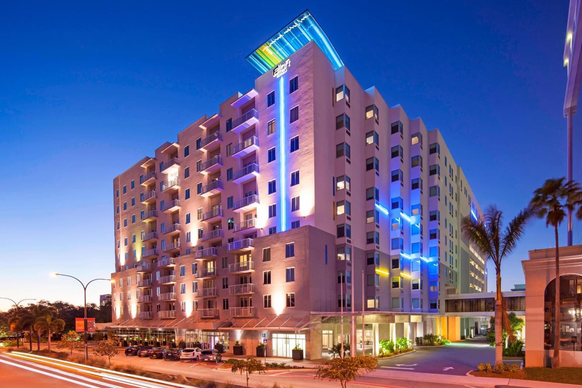 Aloft Sarasota exterior or lobby in Sarasota, FL — main listing photo