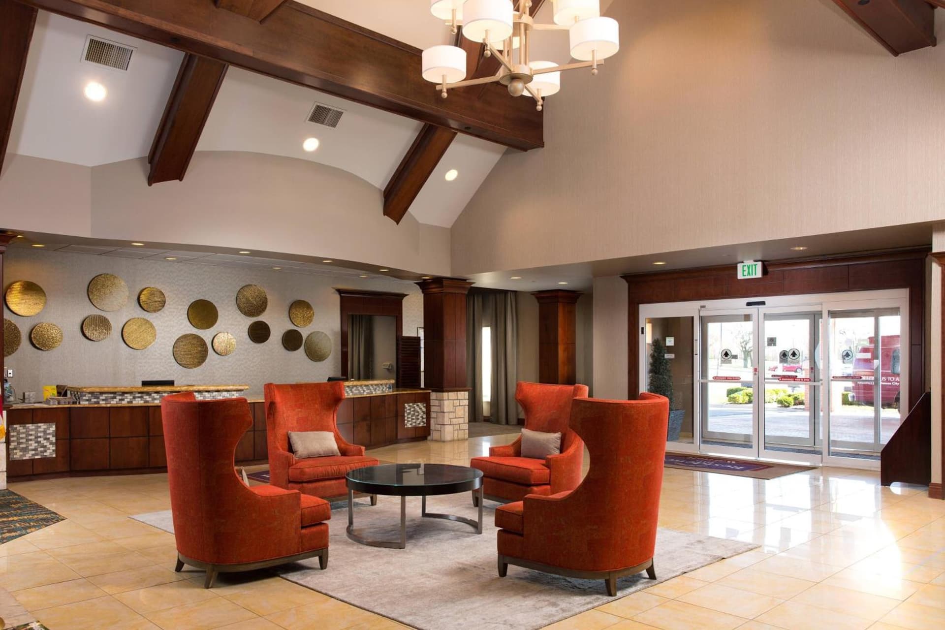 Residence Inn Kansas City Airport interior in Kansas City, KS — gallery photo 2