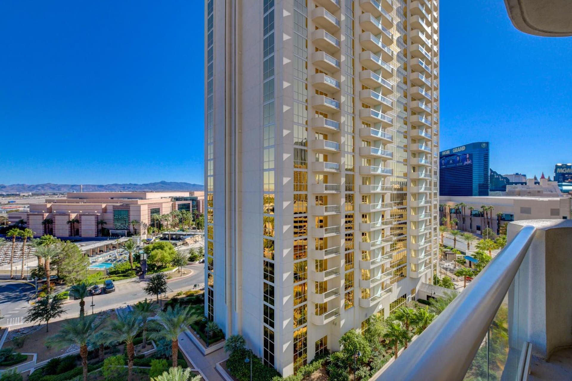 LUXURIOUS 1 BD/2BTH Premium Suite MGM Signature w/balcony featured exterior or lobby in Las Vegas, NV — similar hotel