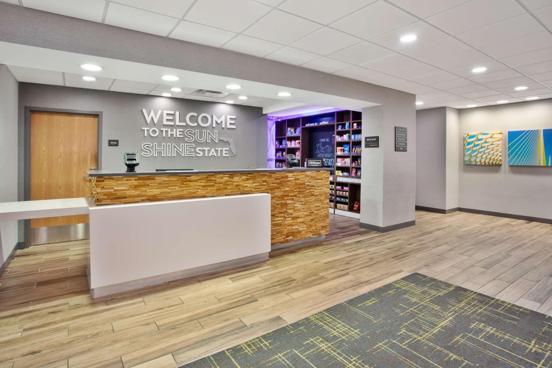 Hampton Inn & Suites Tampa East Casino Area property views in Seffner, FL — gallery photo 3