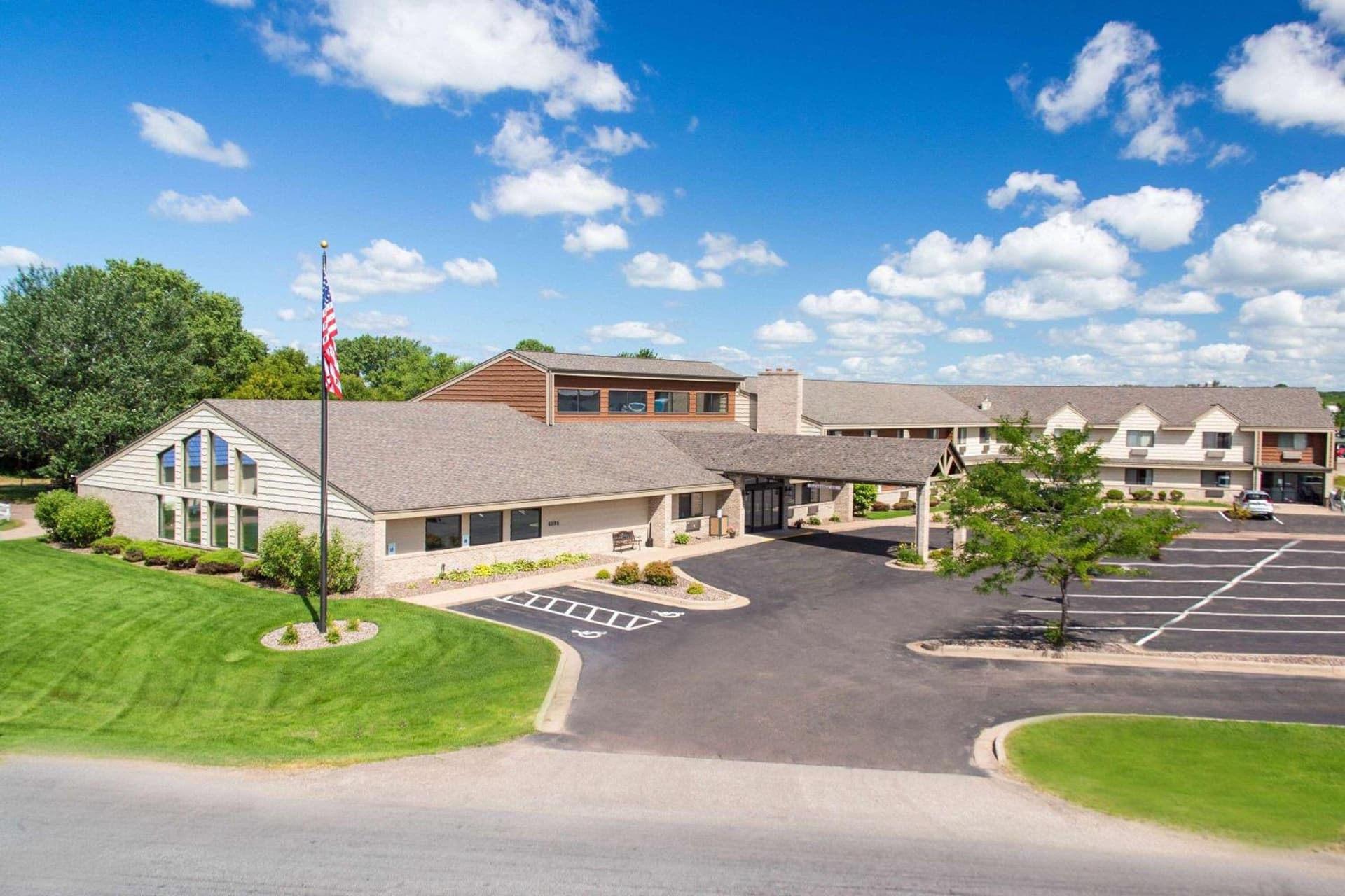 AmericInn by Wyndham Eau Claire featured exterior or lobby in Eau Claire, WI — similar hotel