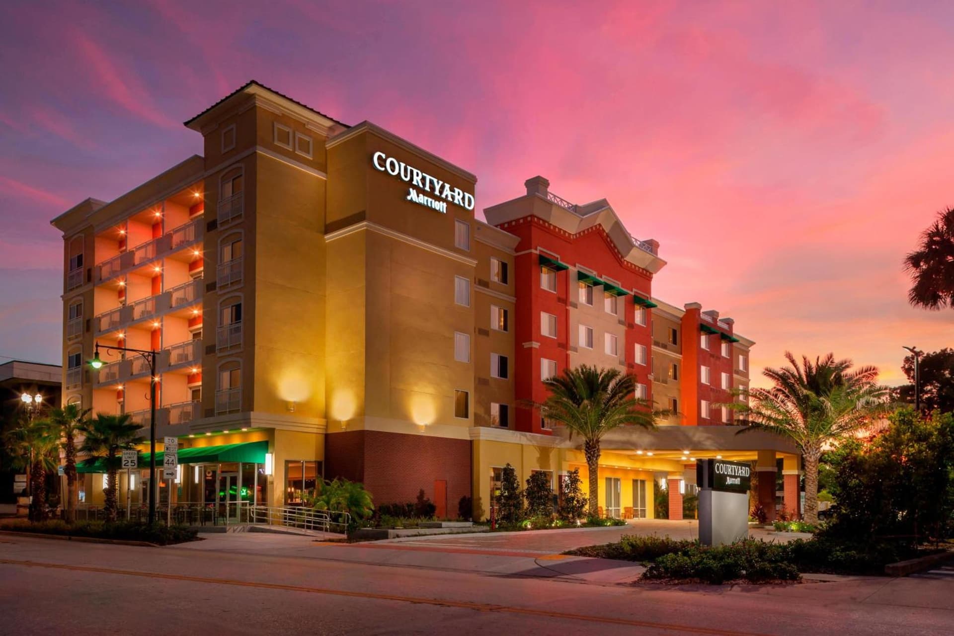 Courtyard by Marriott DeLand Historic Downtown featured exterior or lobby in DeLand, FL — similar hotel